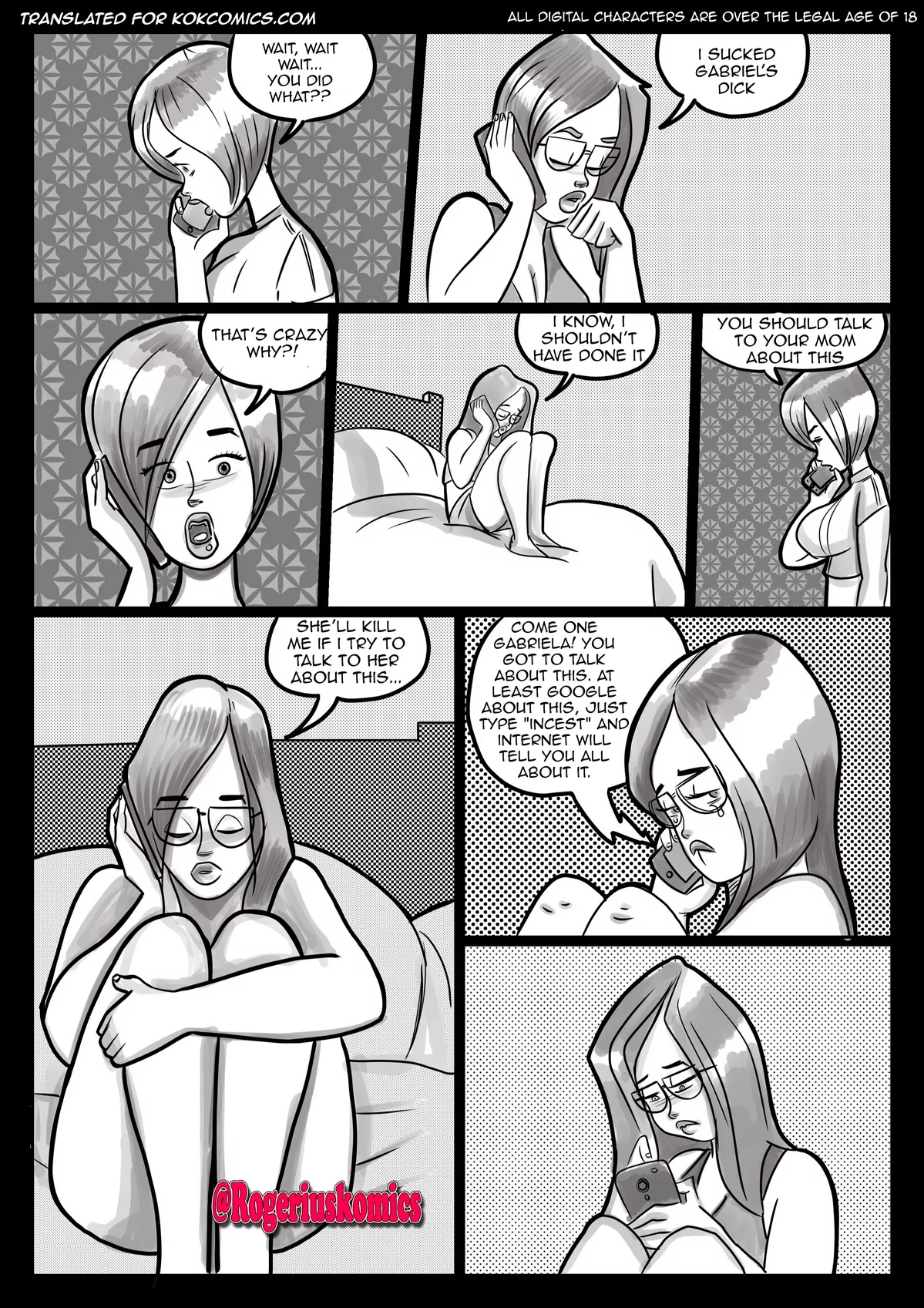 Brother’s Love – Gabriel & Gabriela, Gabriel & Gabriela Brother's Love 2 [Rogerius], page 3 of 12