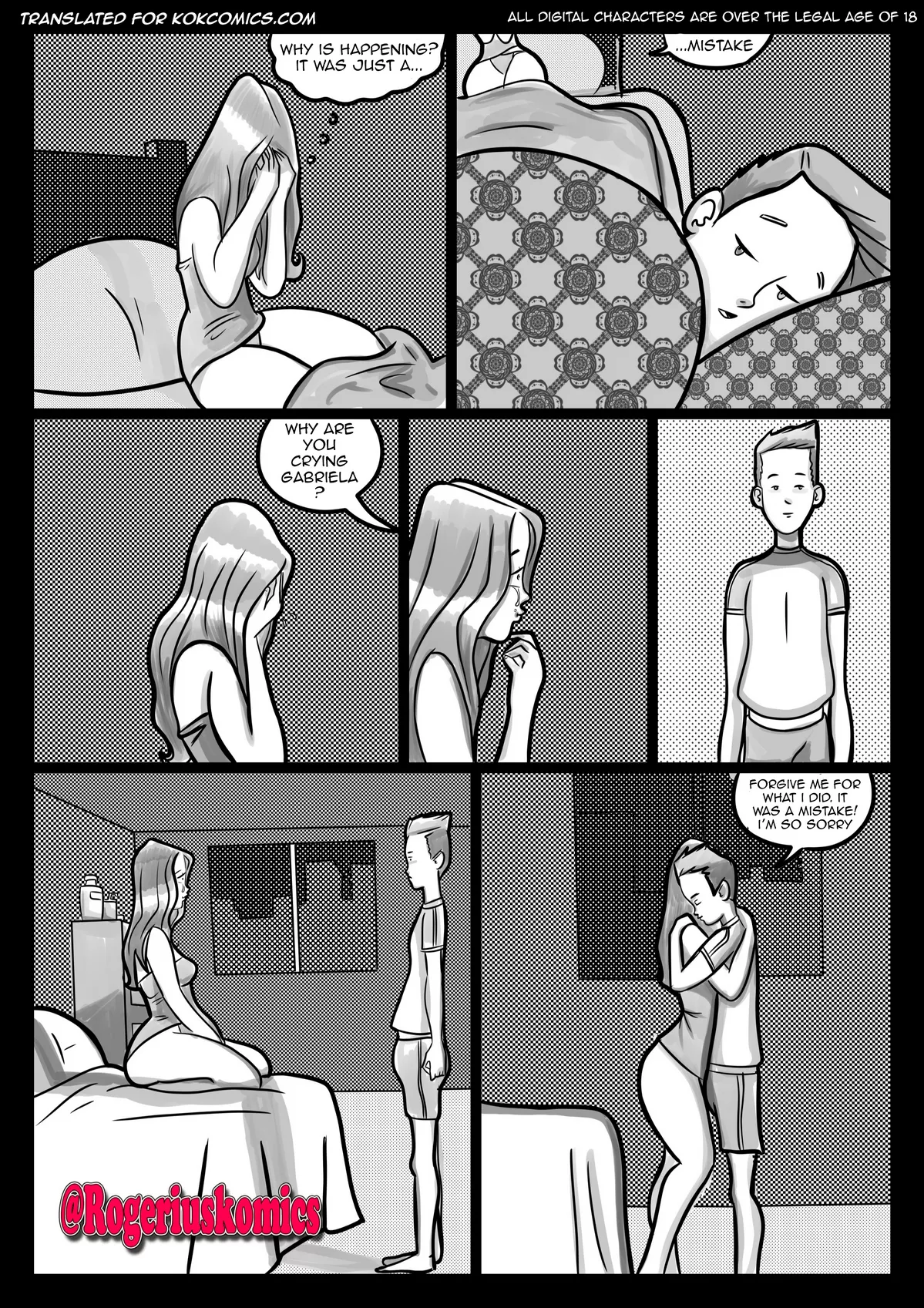 Brother’s Love – Gabriel & Gabriela, Gabriel & Gabriela Brother's Love 2 [Rogerius], page 7 of 12