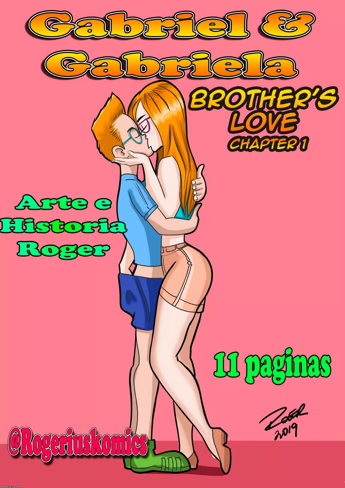 Brother’s Love – Gabriel & Gabriela, Gabriel & Gabriela Brother's Love 1 [Rogerius], page 1 of 12
