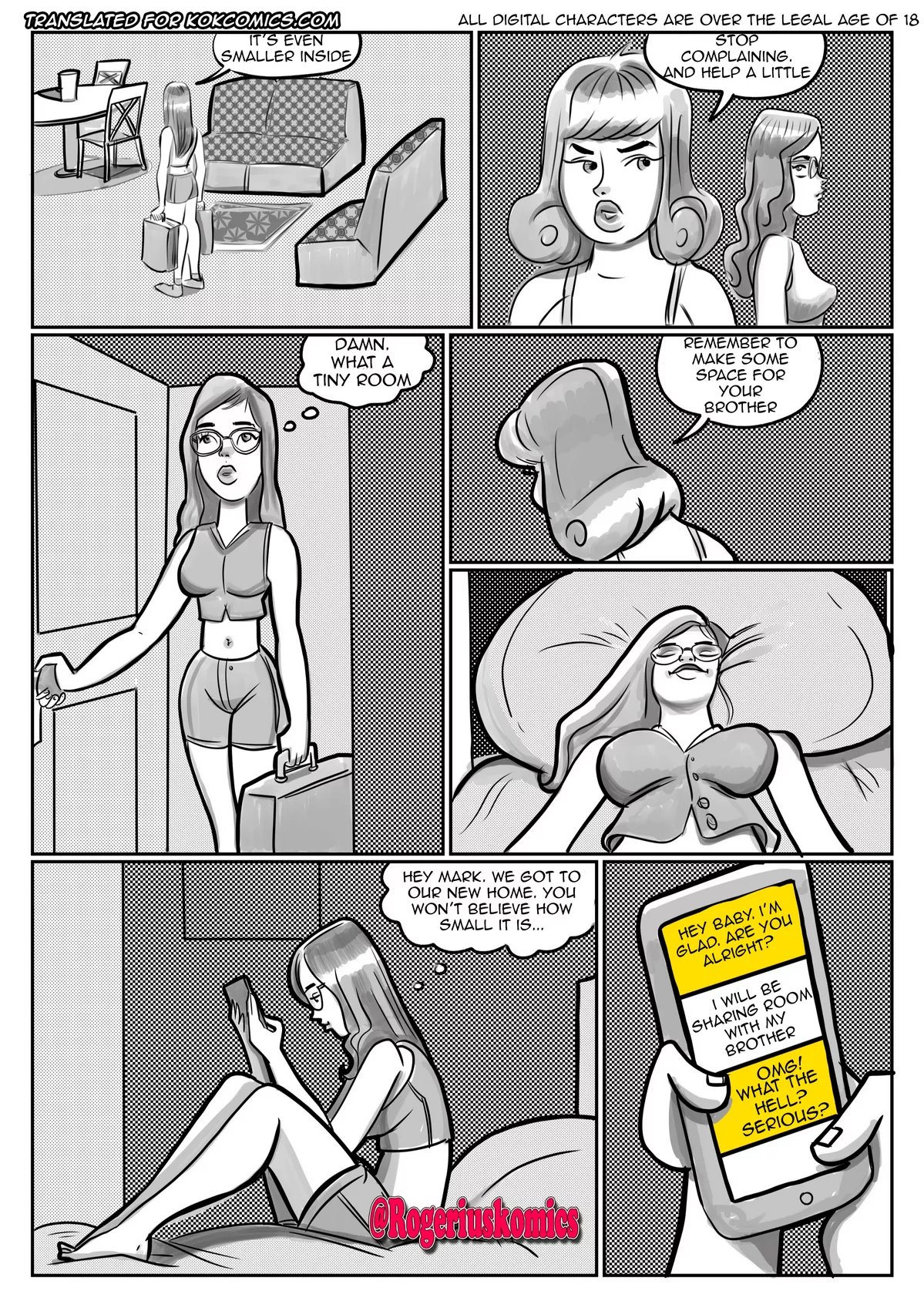 Brother’s Love – Gabriel & Gabriela, Gabriel & Gabriela Brother's Love 1 [Rogerius], page 3 of 12