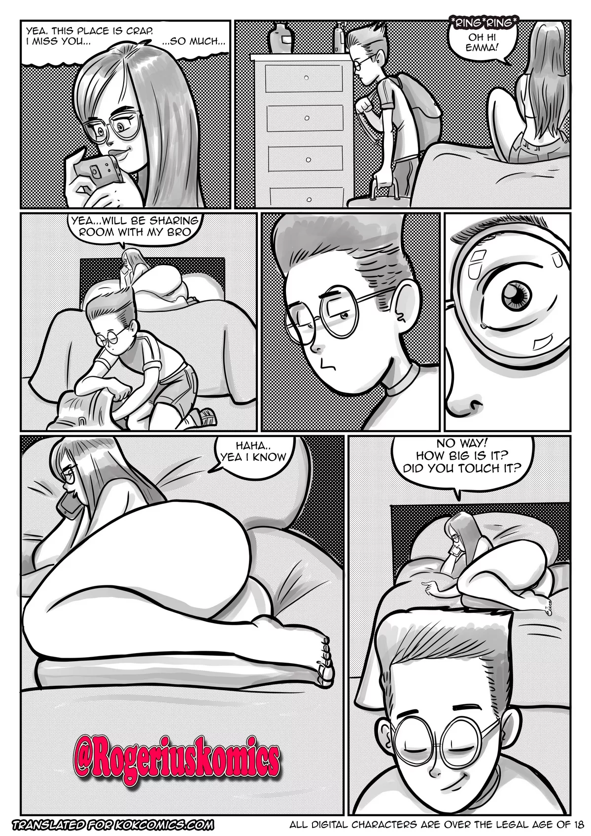 Brother’s Love – Gabriel & Gabriela, Gabriel & Gabriela Brother's Love 1 [Rogerius], page 4 of 12