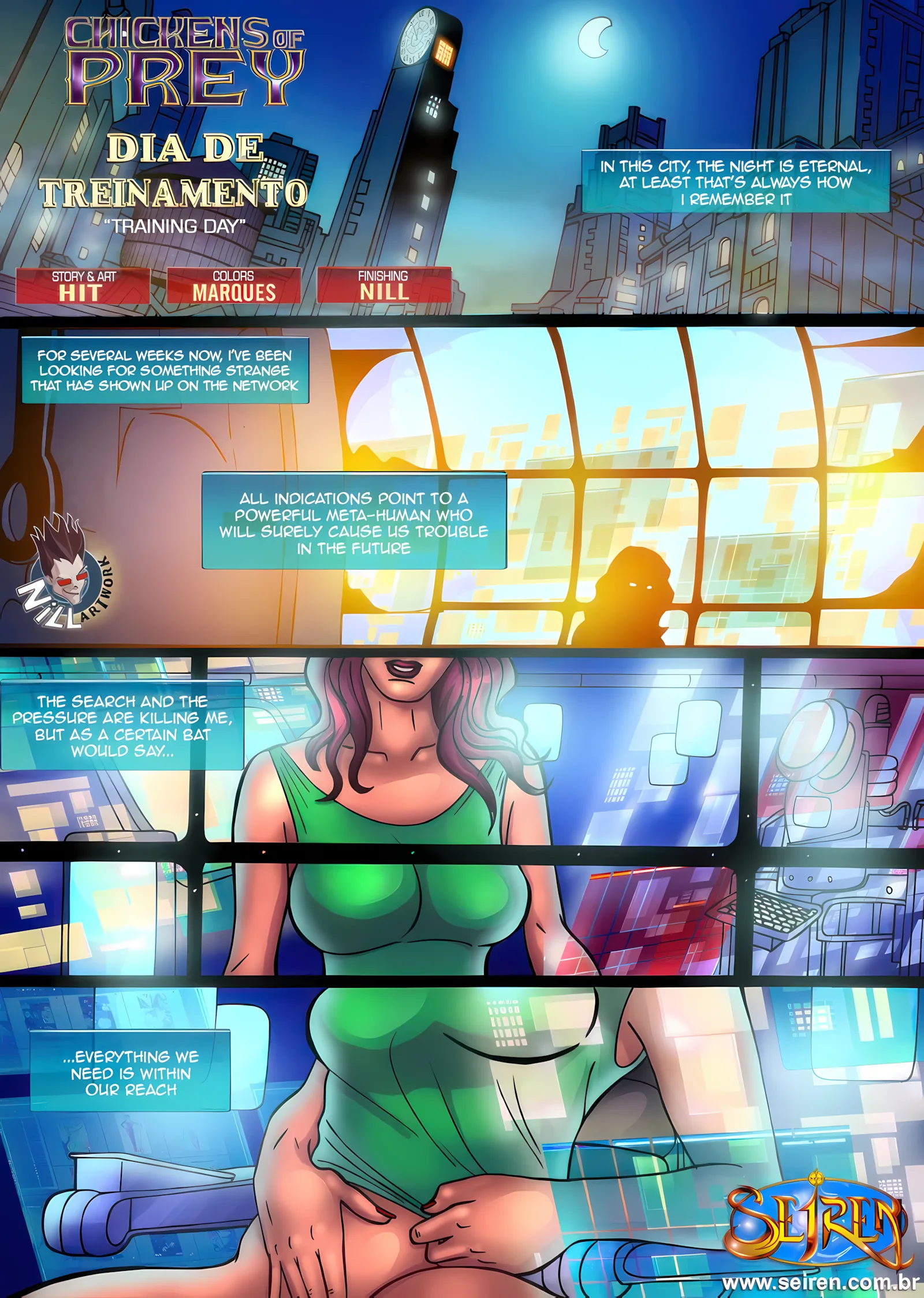 Chickens Of Prey (Birds of Prey) [Seiren], 1. Chickens Of Prey (Birds of Prey) [Seiren], page 3 of 22