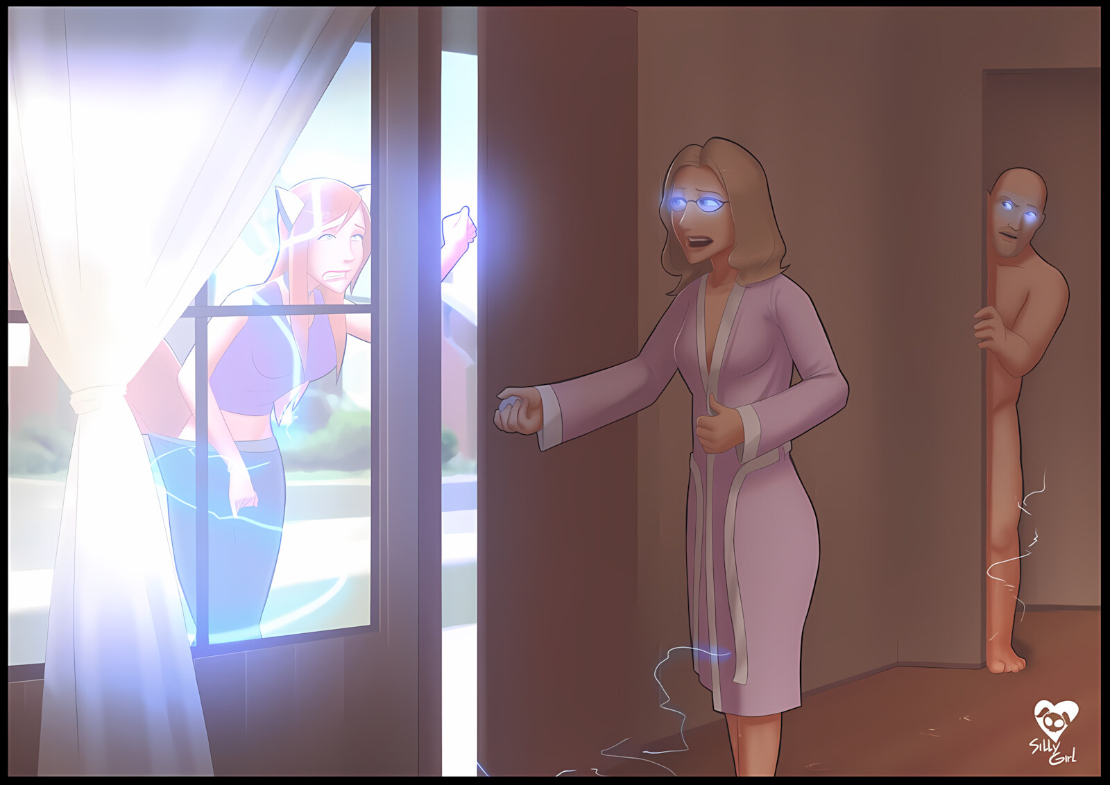 A Mysterious Couple [SillyGirl], A Mysterious Couple 1, page 2 of 7