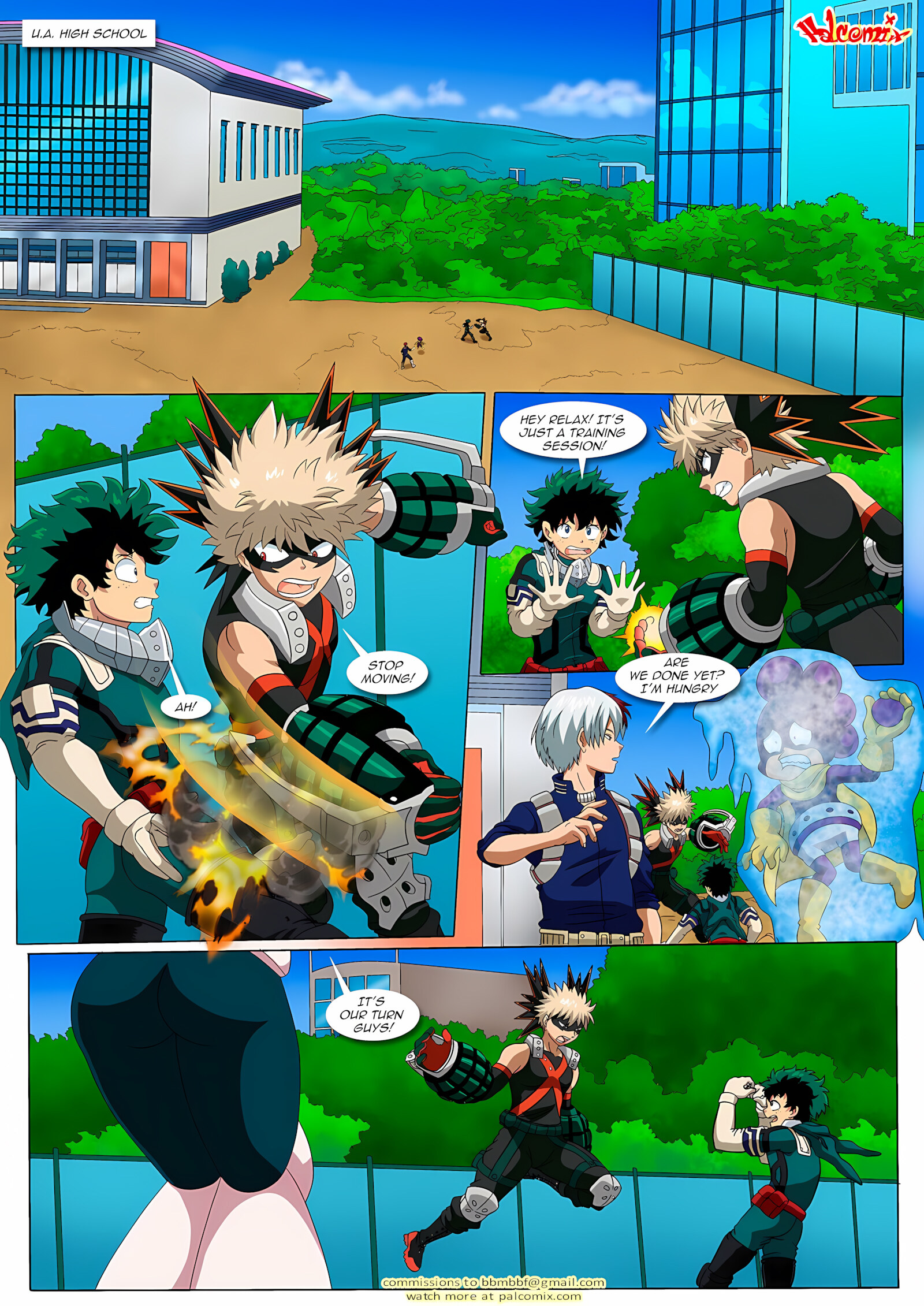 Cosmic Menace [PalComix], Cosmic Menace, page 2 of 34