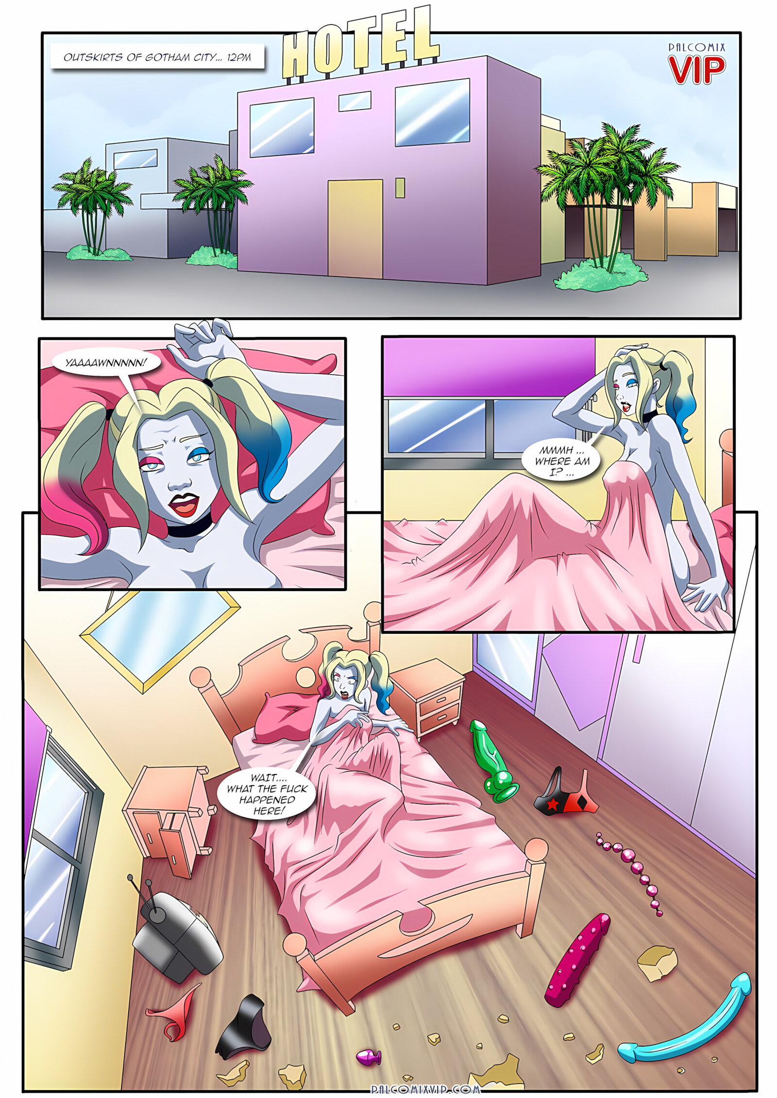 Crazy Honeymoon [Palcomix], Crazy Honeymoon, page 2 of 18