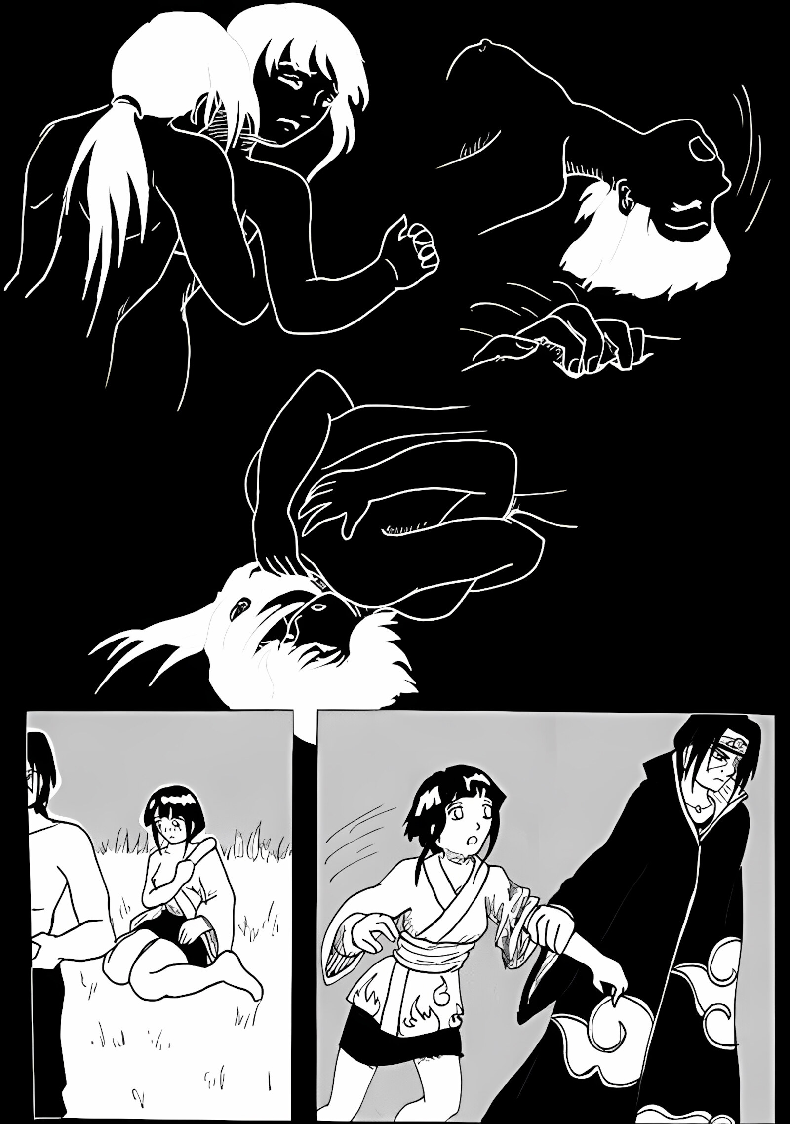 Dans la Nuit et le Silence (Naruto) [Canelle], Dans la Nuit et le Silence (Naruto), page 5 of 6