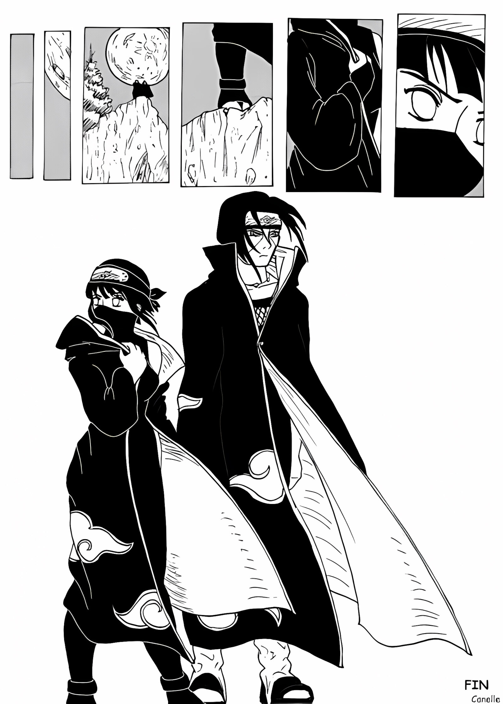 Dans la Nuit et le Silence (Naruto) [Canelle], Dans la Nuit et le Silence (Naruto), page 6 of 6