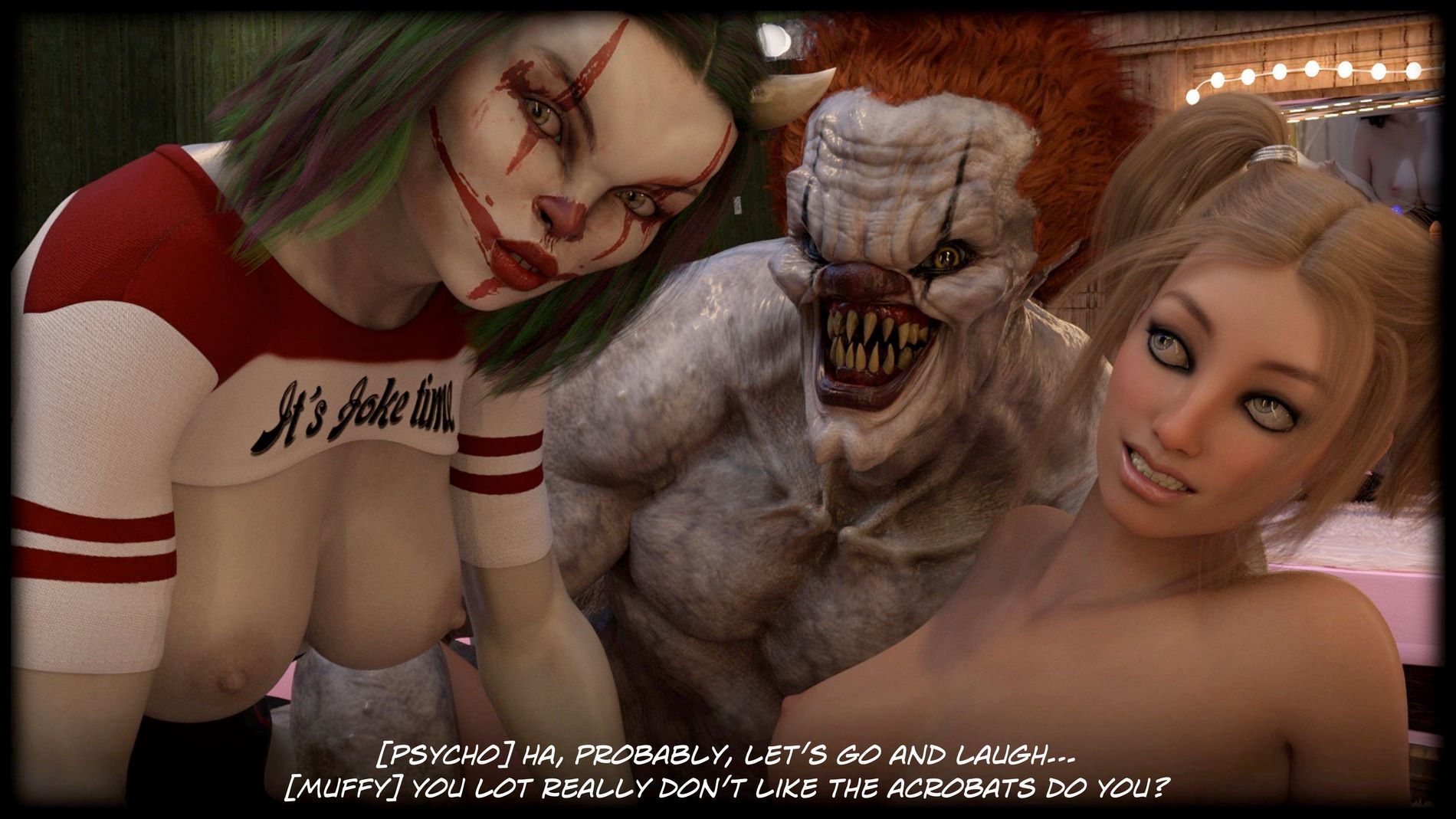 Dark Circus [Sexy3DComics | Gonzo], Dark Circus, page 149 of 177