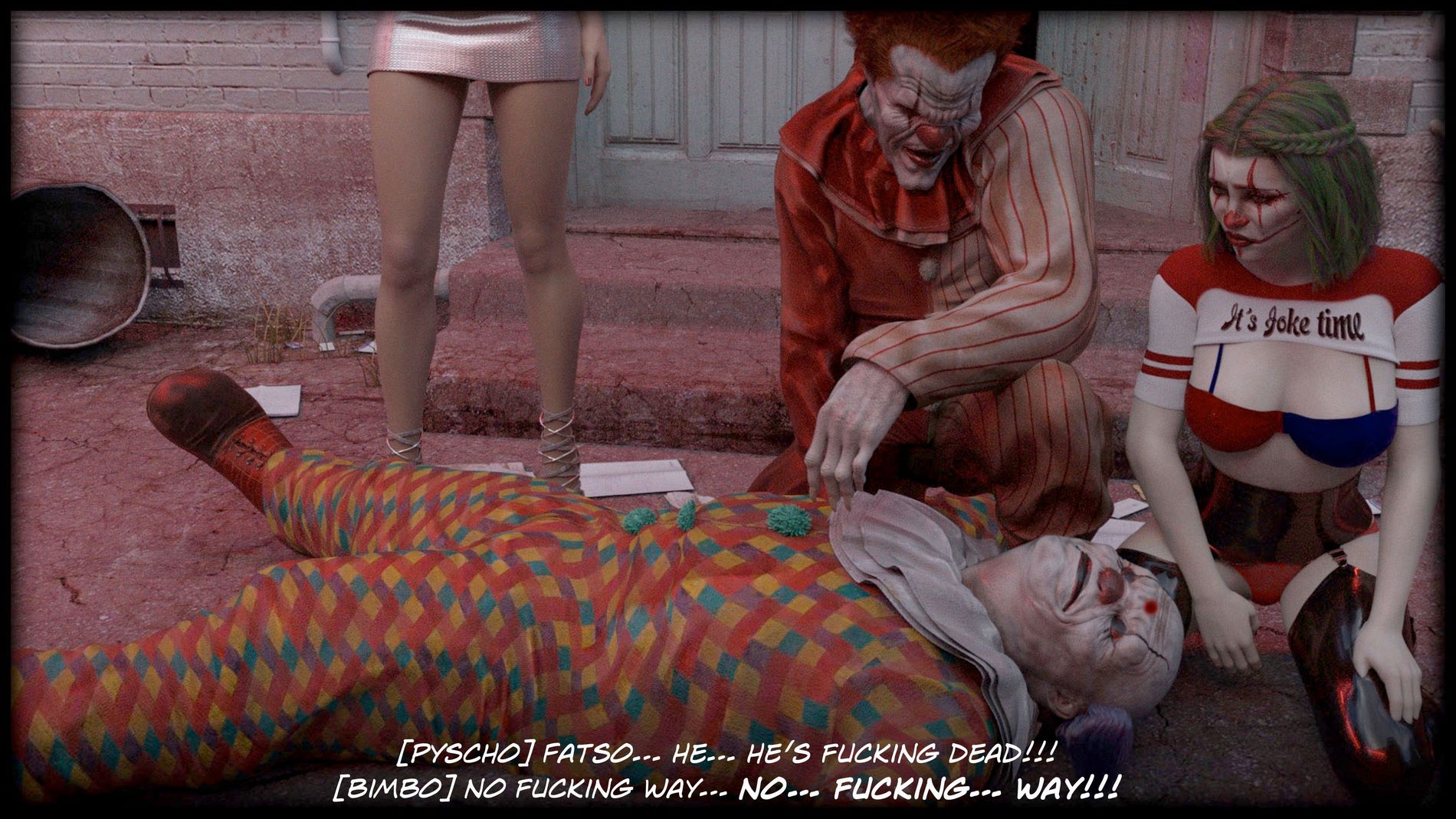 Dark Circus [Sexy3DComics | Gonzo], Dark Circus, page 154 of 177