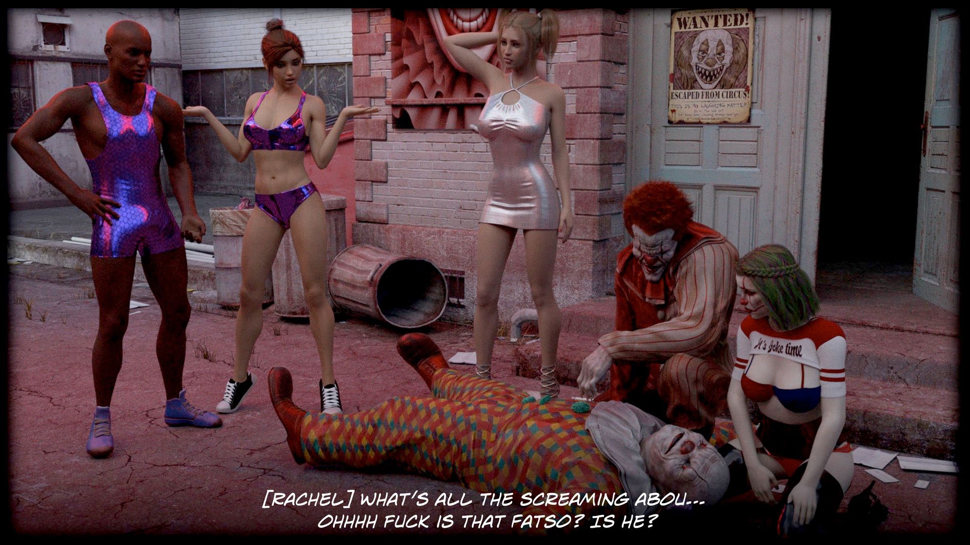 Dark Circus [Sexy3DComics | Gonzo], Dark Circus, page 155 of 177