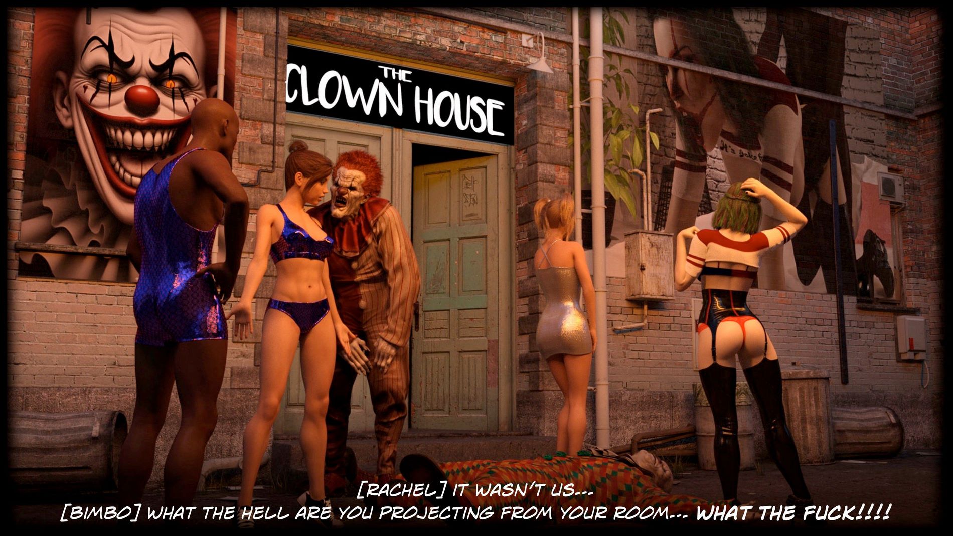 Dark Circus [Sexy3DComics | Gonzo], Dark Circus, page 157 of 177