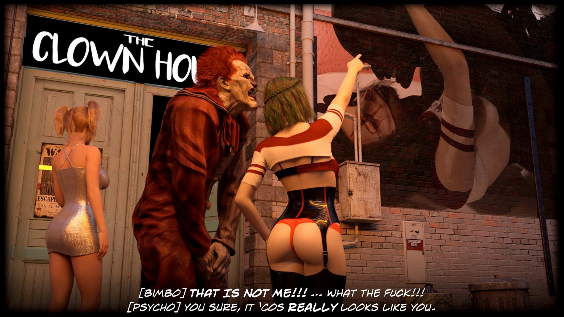 Dark Circus [Sexy3DComics | Gonzo], Dark Circus, page 158 of 177