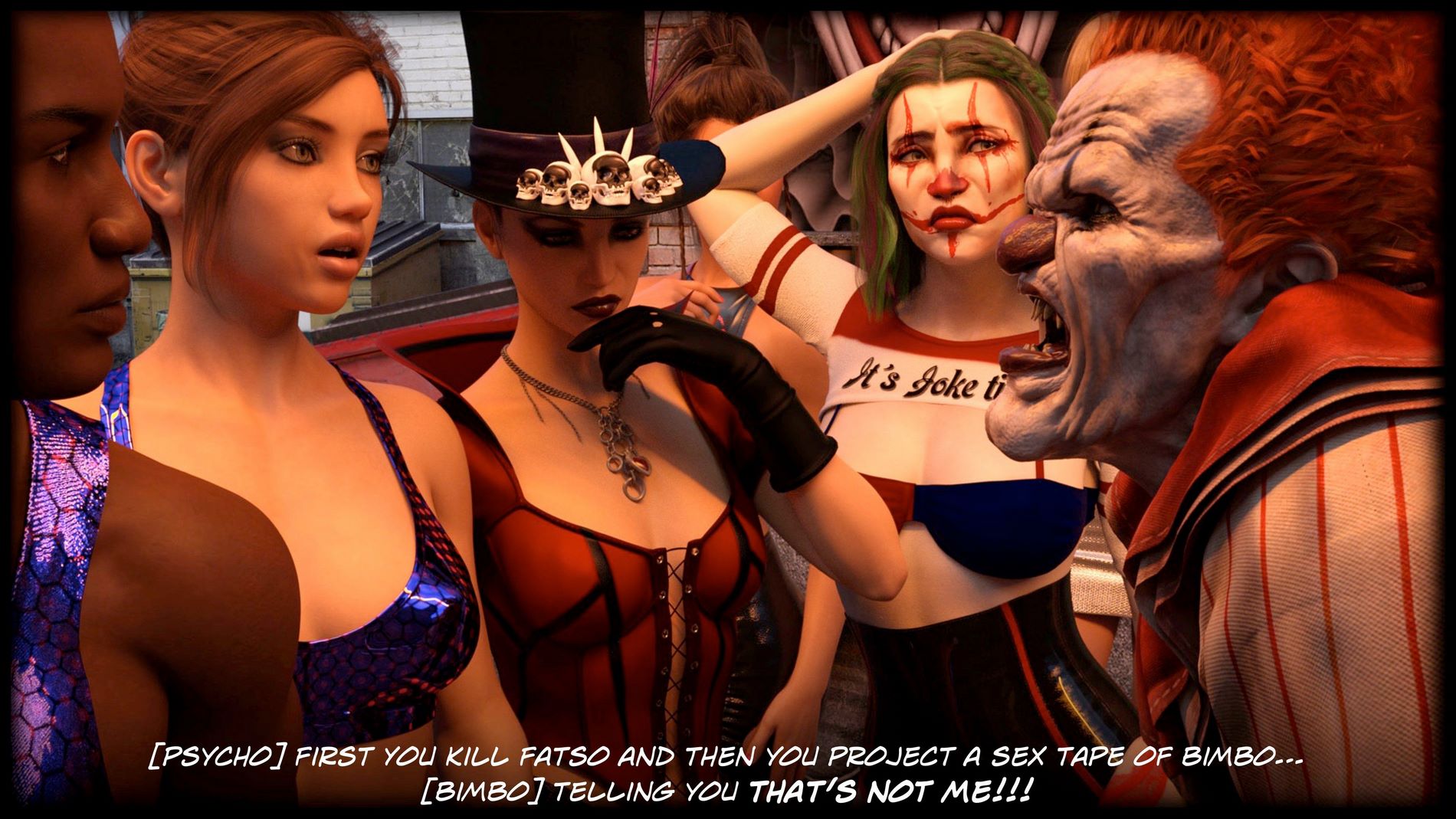 Dark Circus [Sexy3DComics | Gonzo], Dark Circus, page 160 of 177