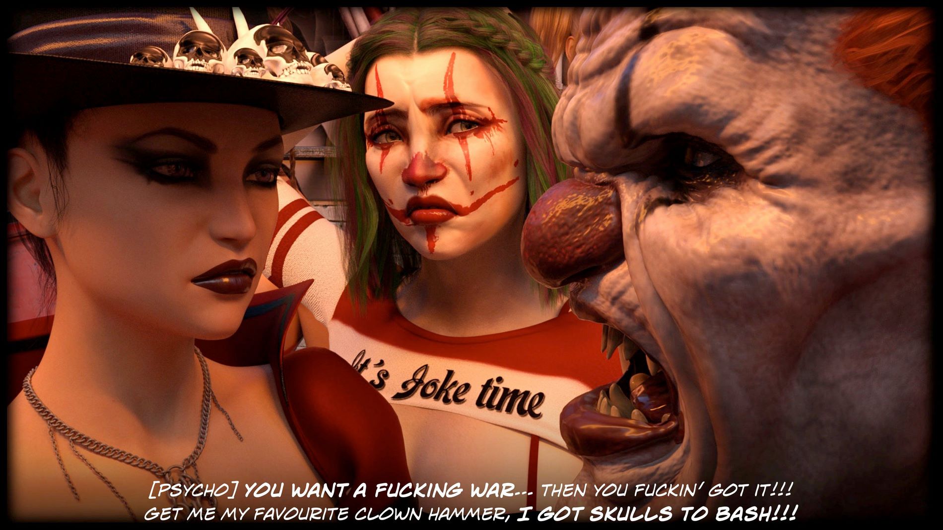 Dark Circus [Sexy3DComics | Gonzo], Dark Circus, page 161 of 177