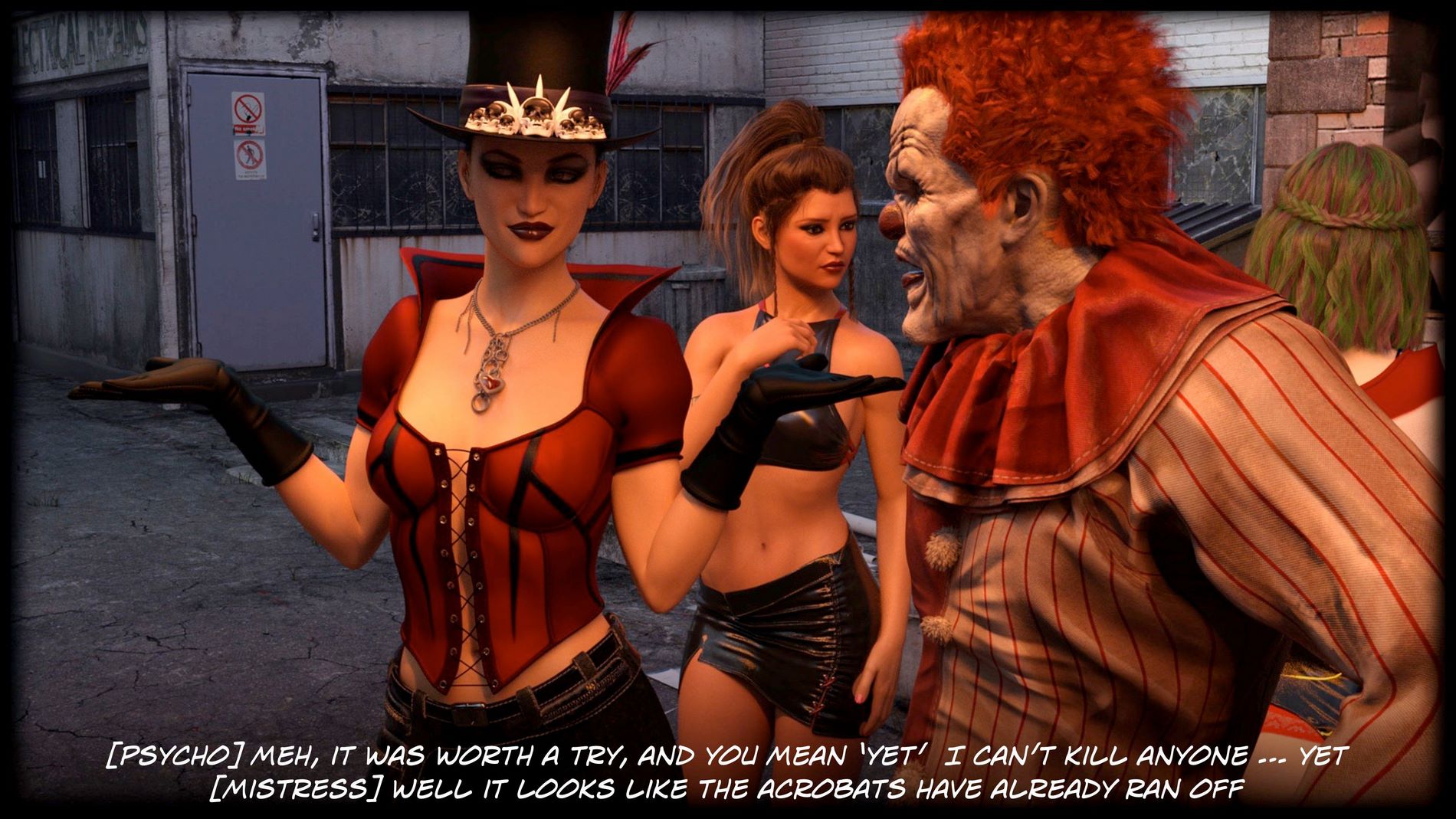 Dark Circus [Sexy3DComics | Gonzo], Dark Circus, page 164 of 177