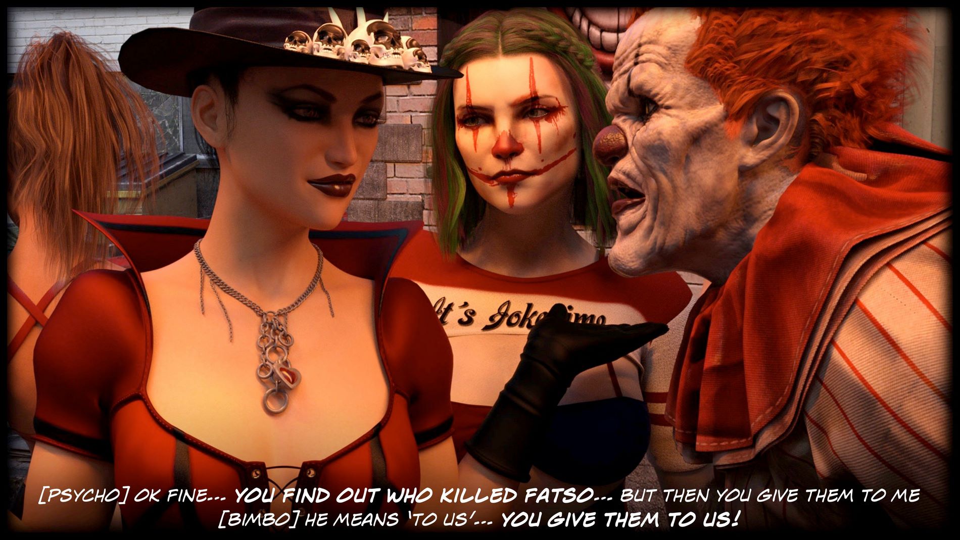 Dark Circus [Sexy3DComics | Gonzo], Dark Circus, page 165 of 177