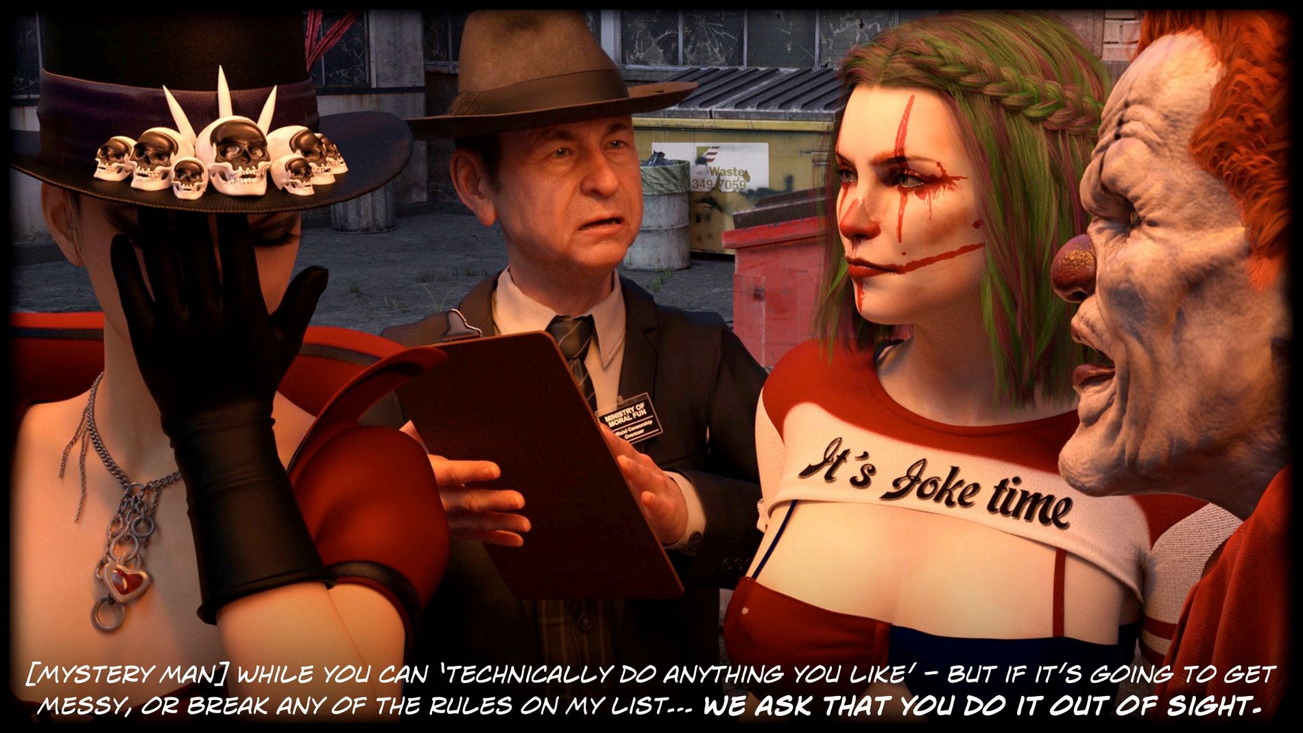 Dark Circus [Sexy3DComics | Gonzo], Dark Circus, page 167 of 177