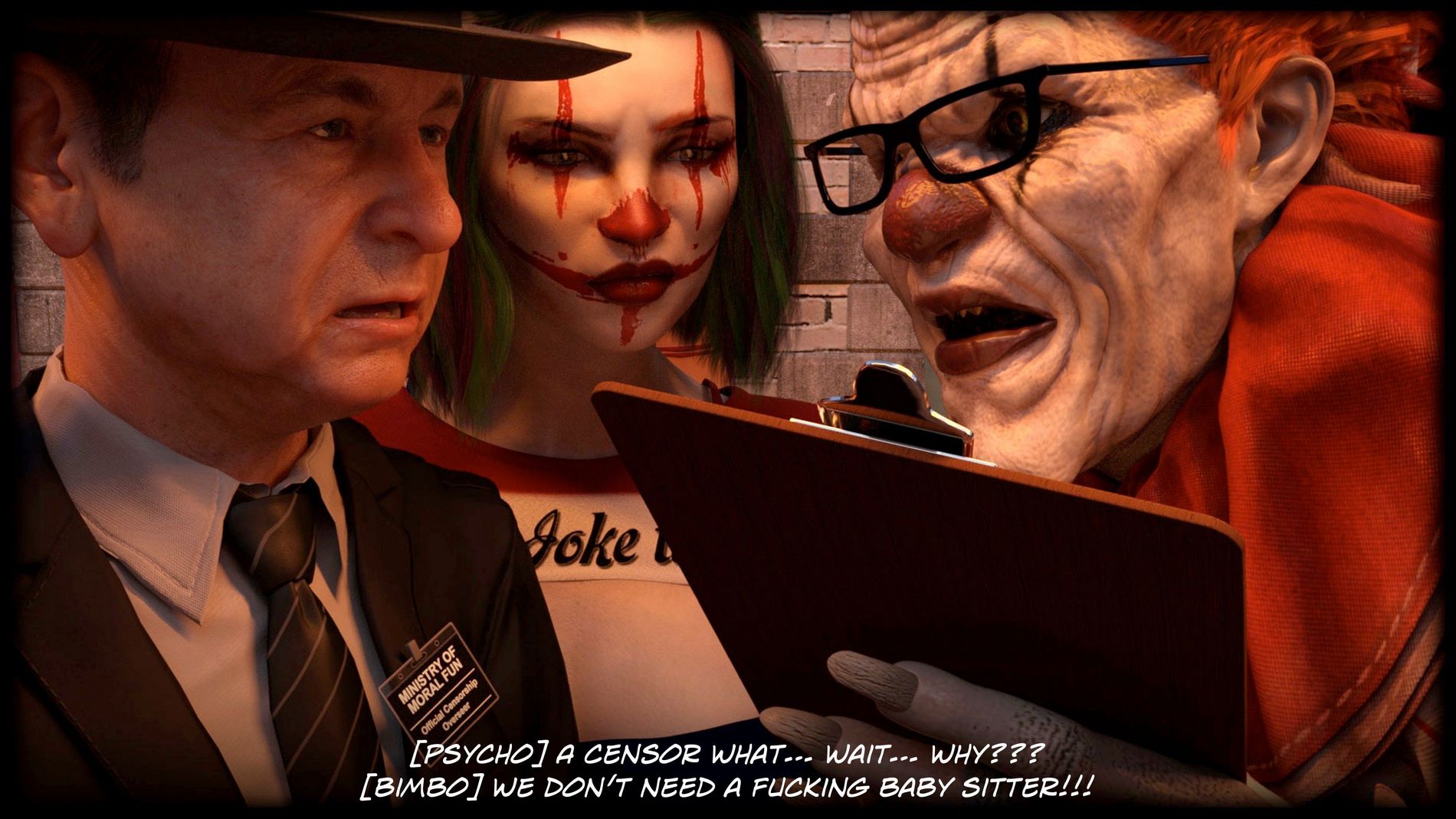 Dark Circus [Sexy3DComics | Gonzo], Dark Circus, page 169 of 177