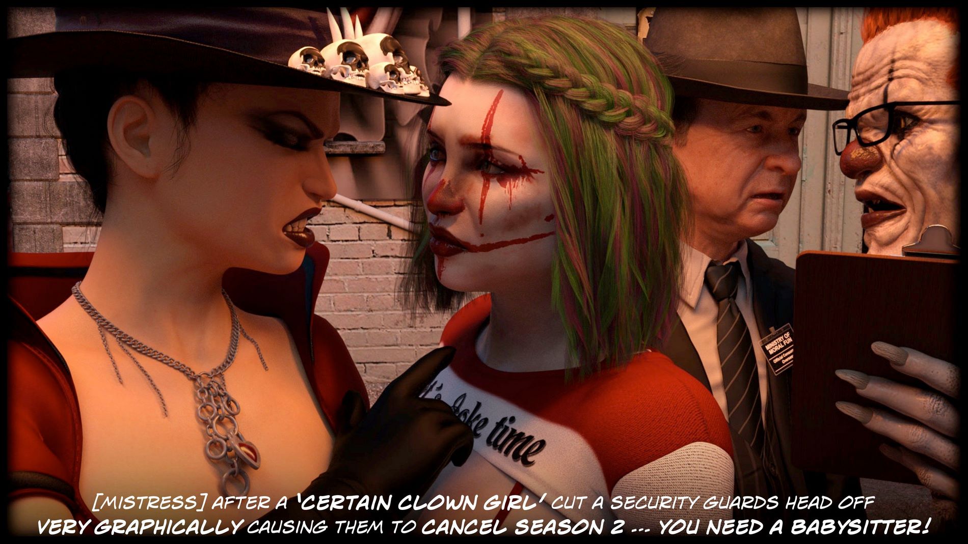 Dark Circus [Sexy3DComics | Gonzo], Dark Circus, page 170 of 177