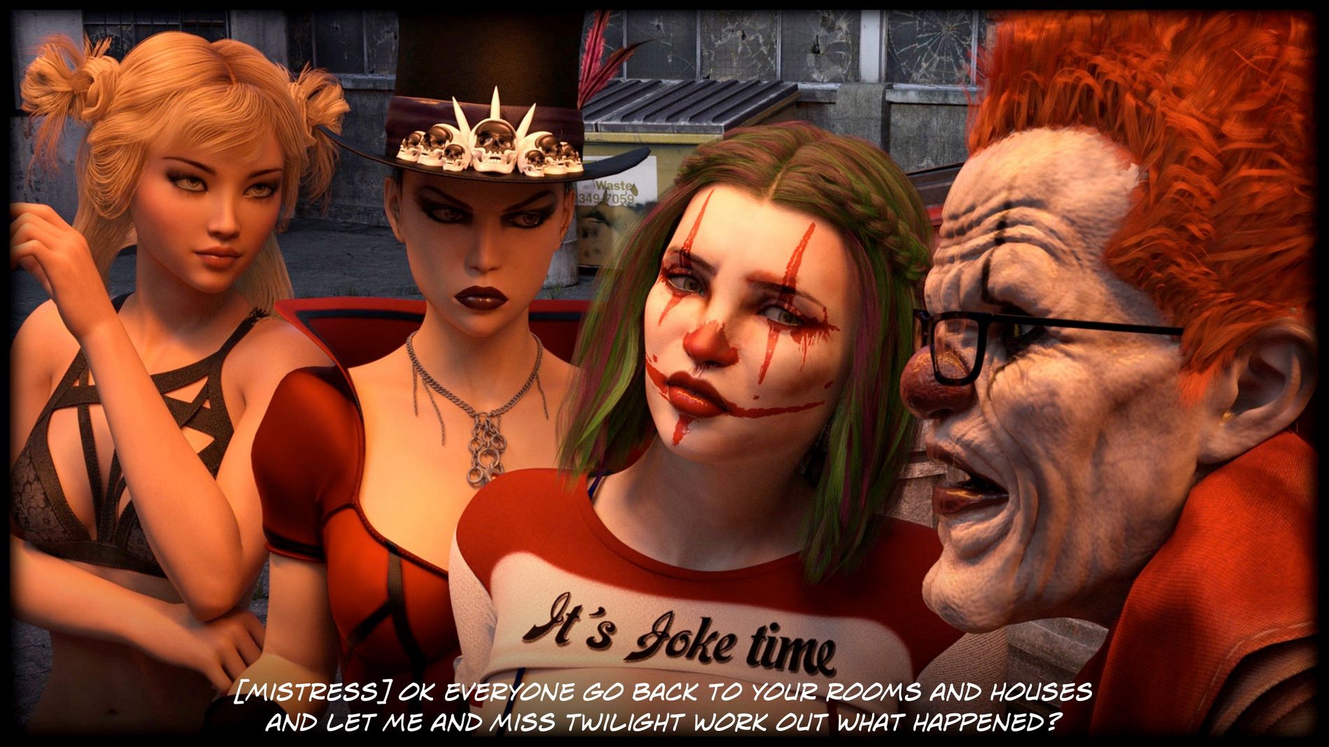 Dark Circus [Sexy3DComics | Gonzo], Dark Circus, page 173 of 177