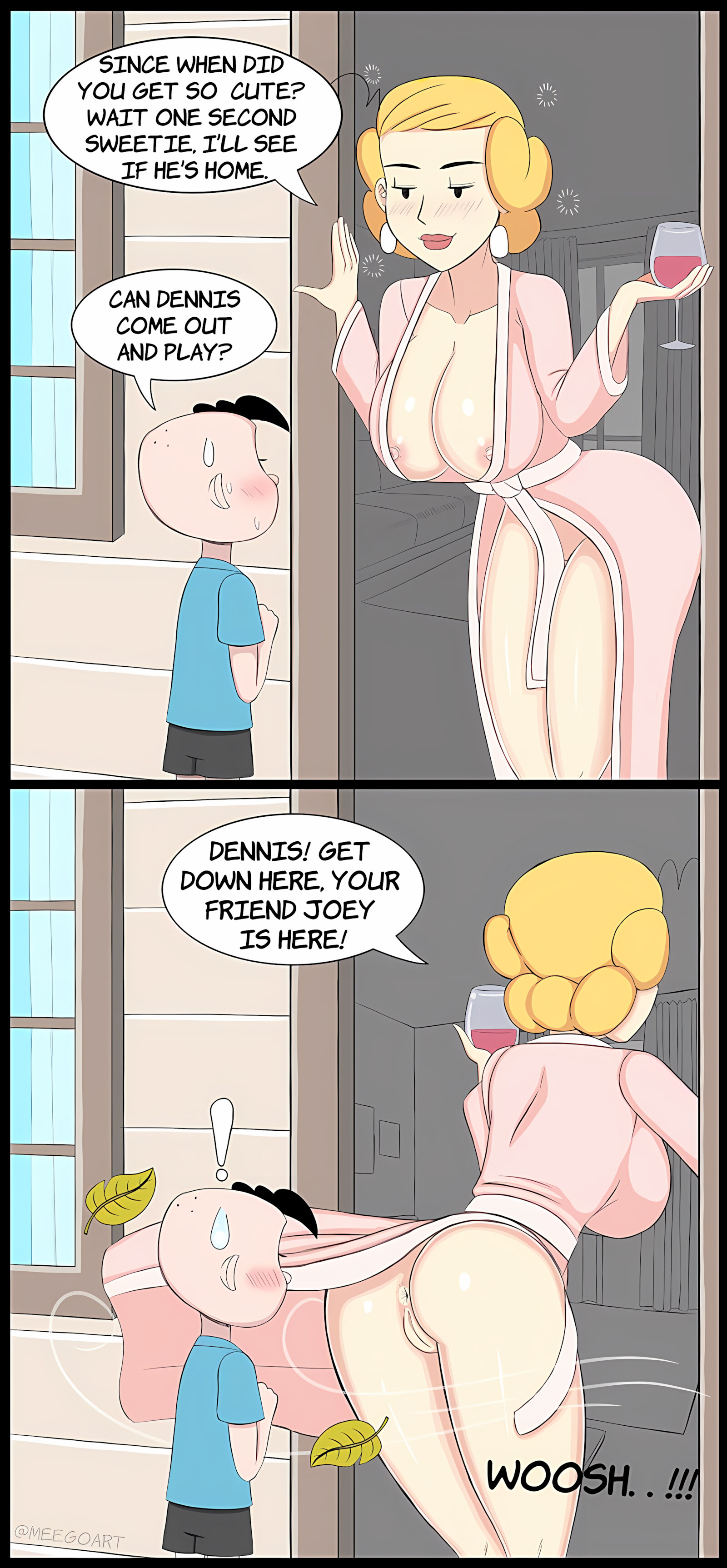 Dennis’s Mom Is Totally Hopeless [Meegol], Dennis’s Mom Is Totally Hopeless, page 1 of 5