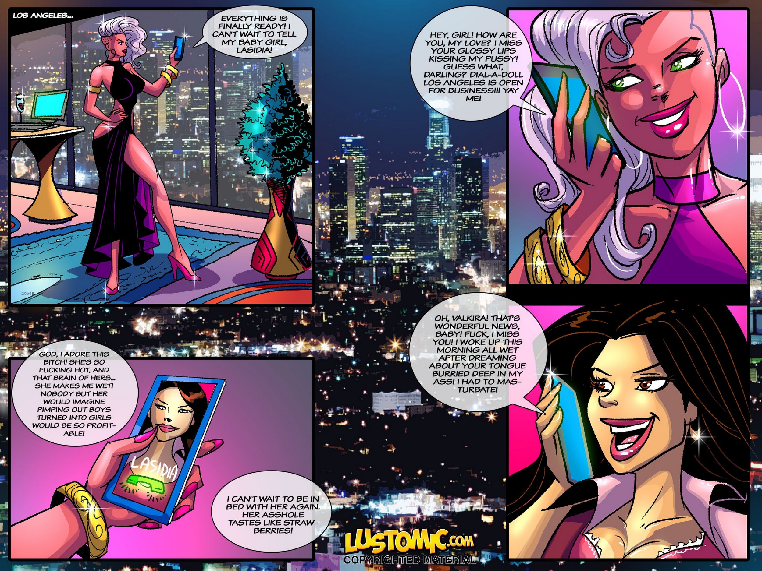 Dial A Doll [Lustomic], Dial A Doll 3, page 2 of 20