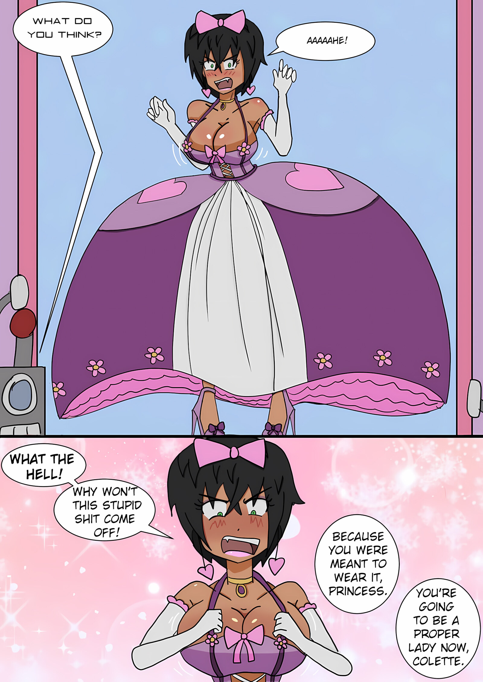 Dick to Damsel [TheSmuttyBandit], Dick to Damsel, page 3 of 24