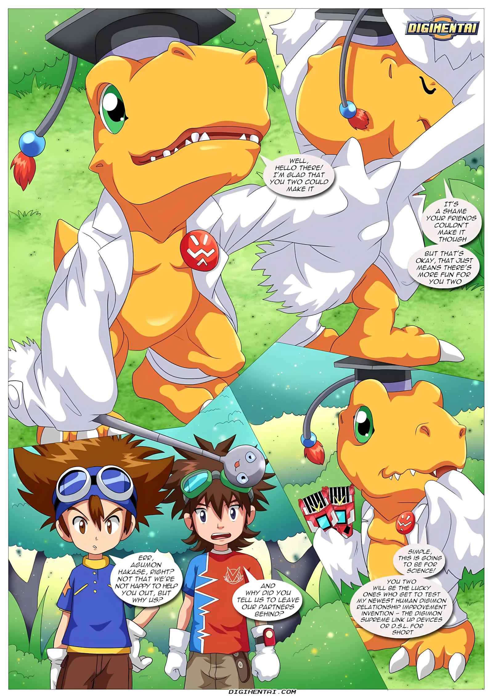 Digtal Lovero (Digimon) [Palcomix], 1 . Digtal Lovero - (Digimon) [Palcomix], page 2 of 19
