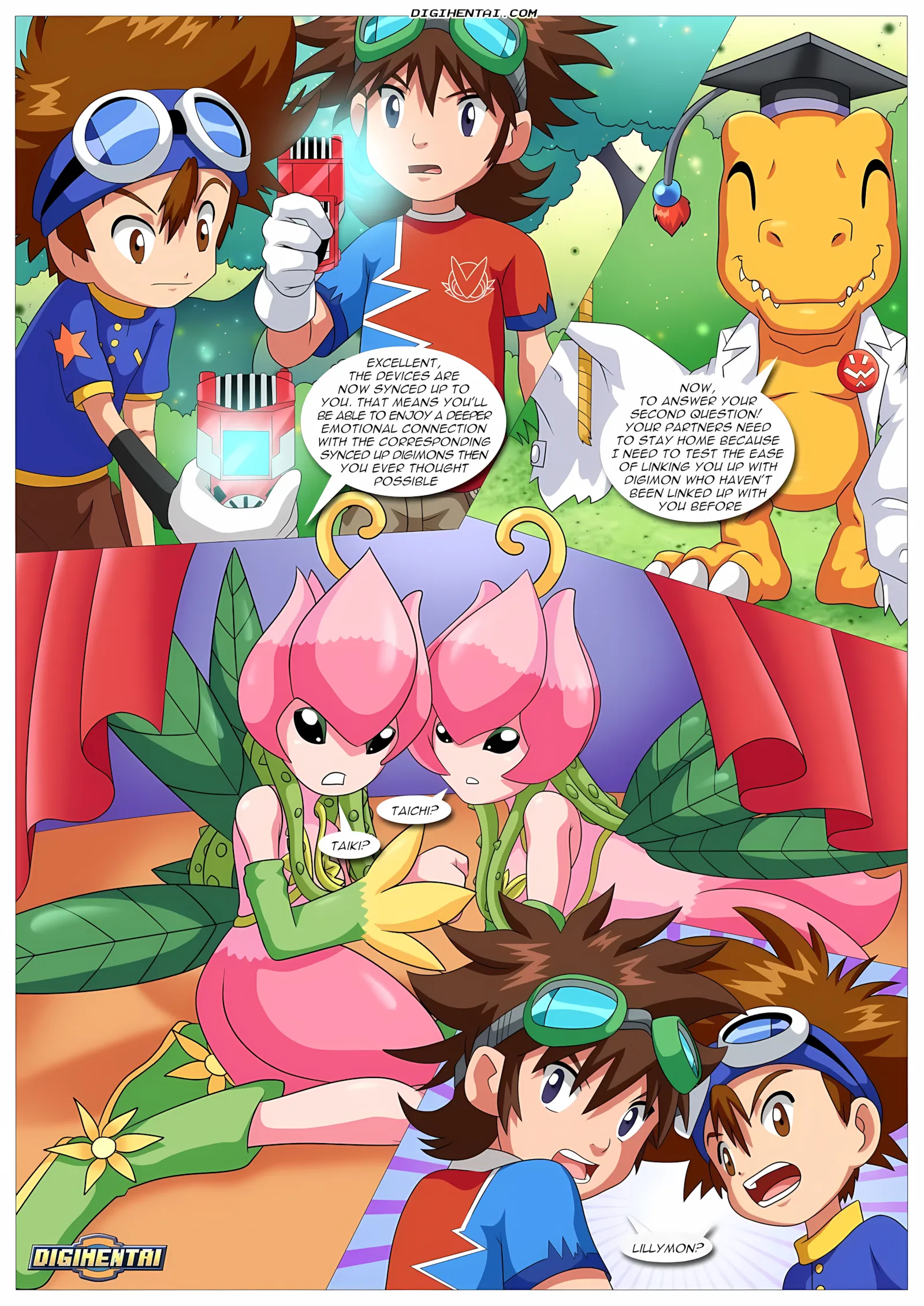 Digtal Lovero (Digimon) [Palcomix], 1 . Digtal Lovero - (Digimon) [Palcomix], page 3 of 19