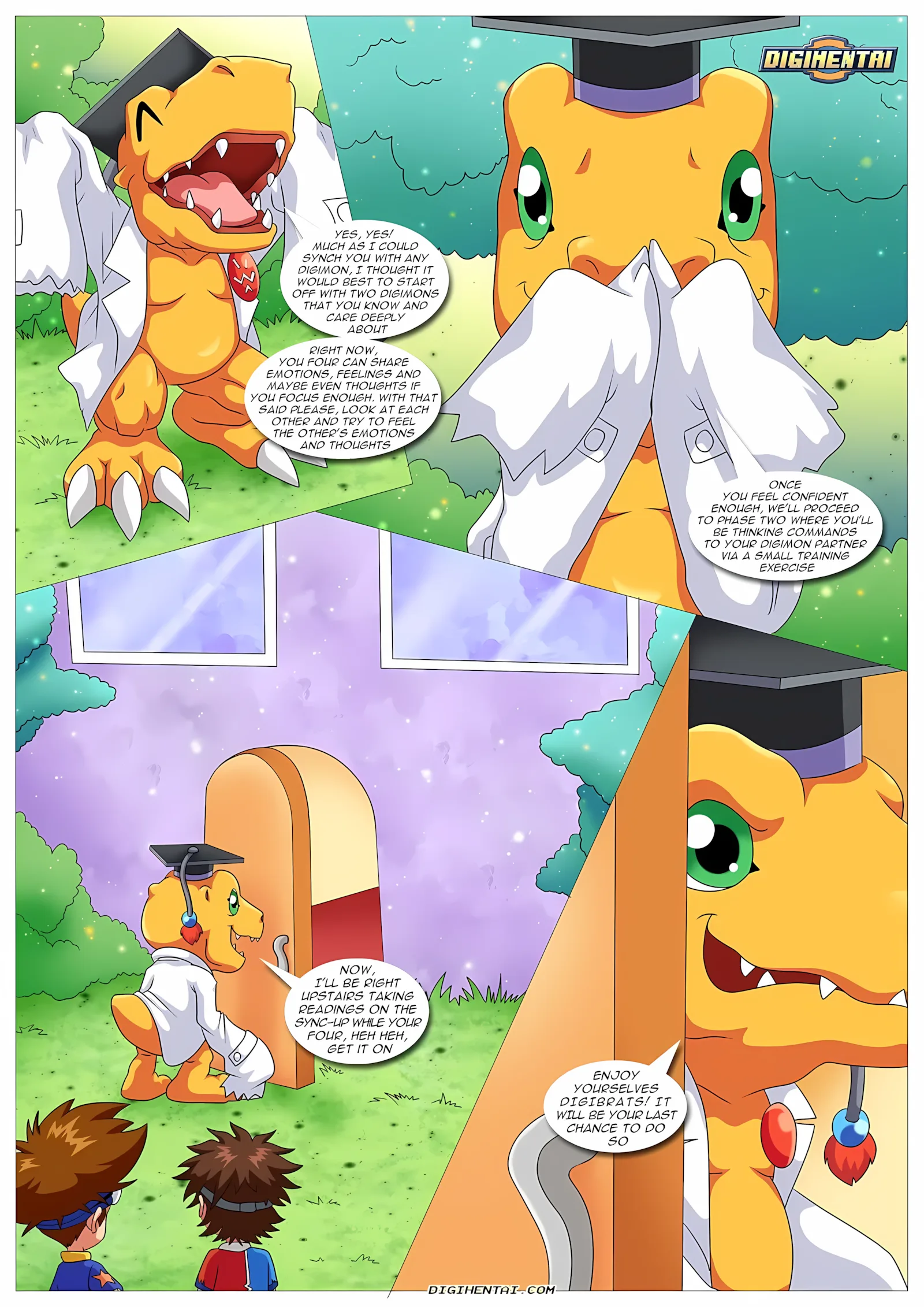 Digtal Lovero (Digimon) [Palcomix], 1 . Digtal Lovero - (Digimon) [Palcomix], page 4 of 19