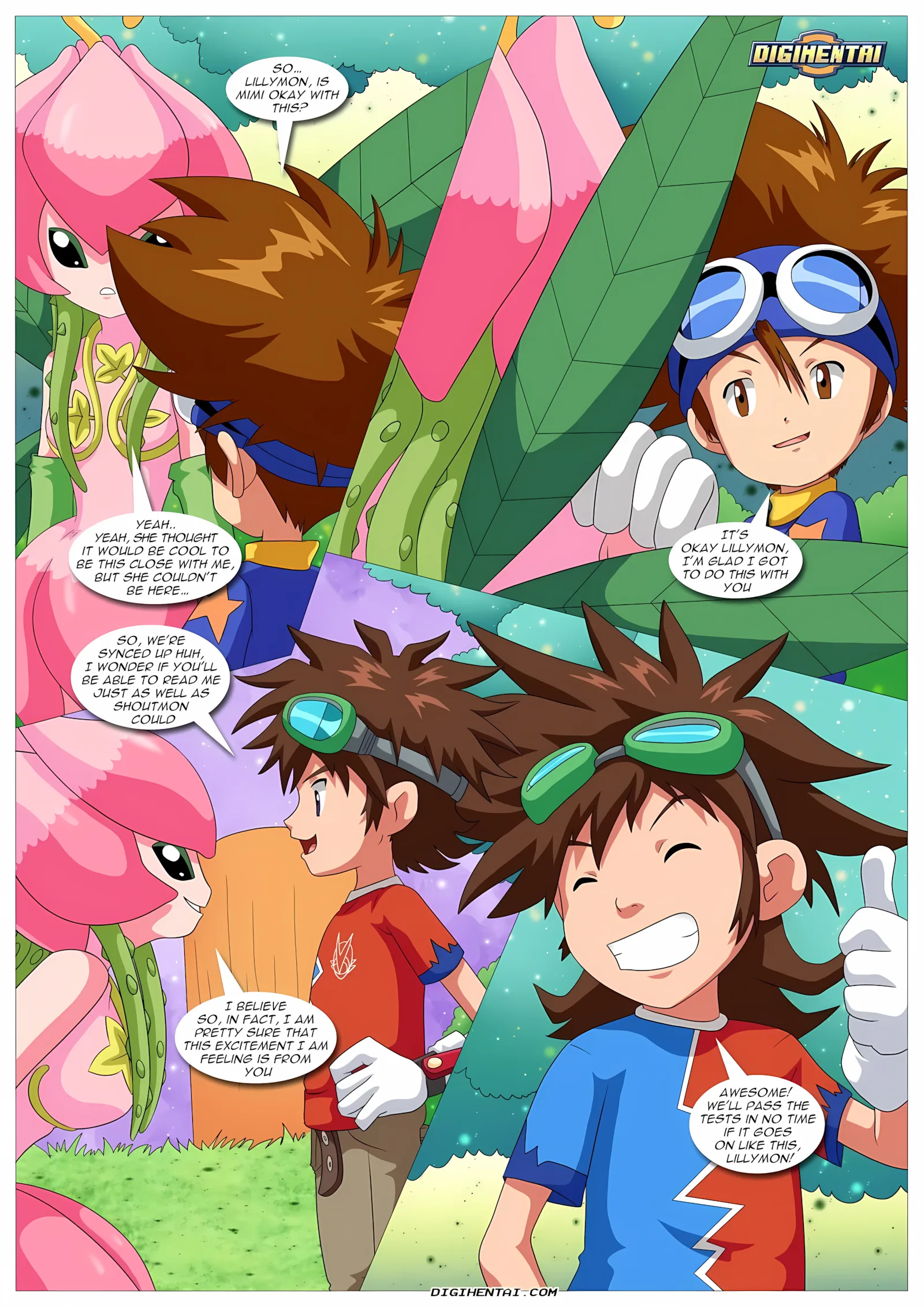 Digtal Lovero (Digimon) [Palcomix], 1 . Digtal Lovero - (Digimon) [Palcomix], page 5 of 19