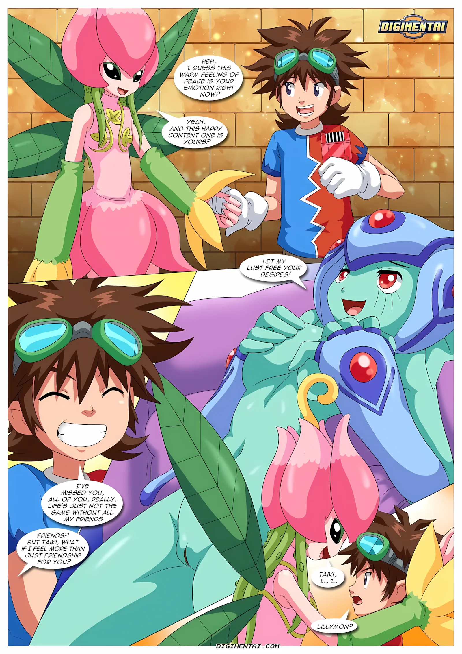 Digtal Lovero (Digimon) [Palcomix], 1 . Digtal Lovero - (Digimon) [Palcomix], page 8 of 19