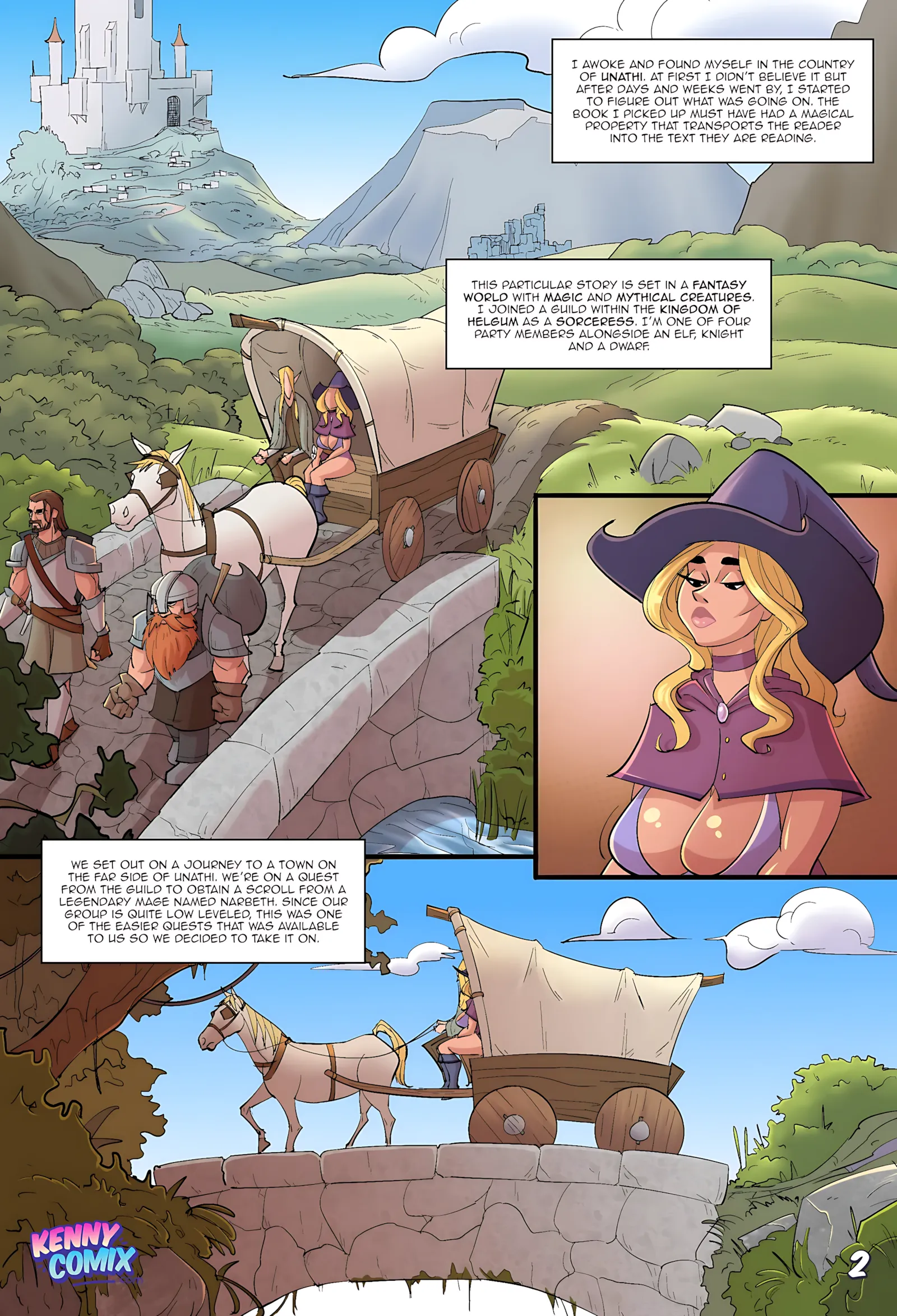 Dirty Tales of a Librarian [Kennycomix], 1 . Dirty Tales of a Librarian - Chapter 1, page 3 of 12