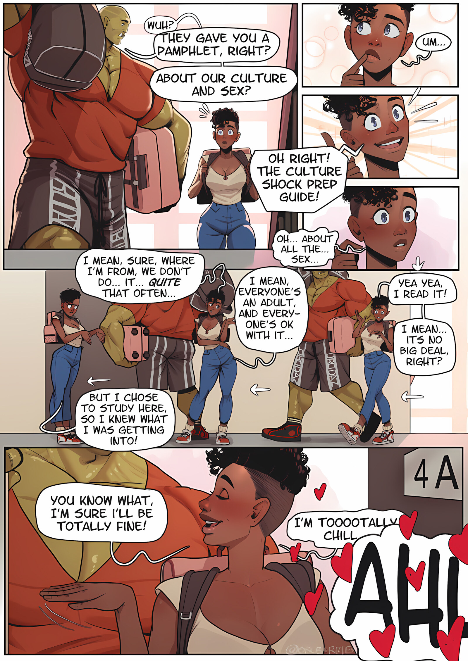 A Special Gobbo College Comic [OrcBarbies], A Special Gobbo College Comic, page 8 of 69