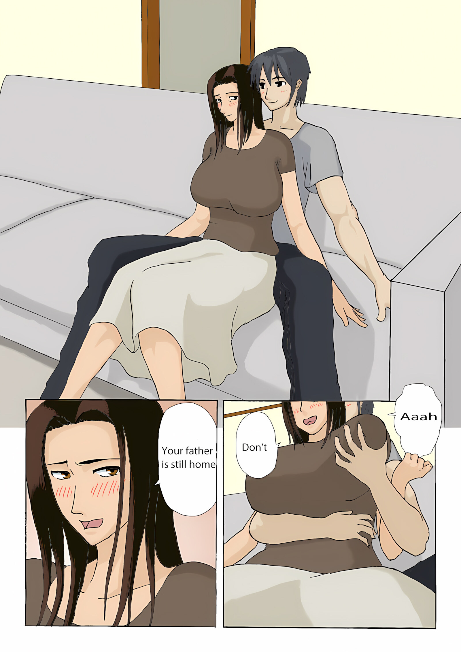 Domestic Affair Between Mother and Son [Izayoi no Kiki], Domestic Affair Between Mother and Son, page 6 of 17