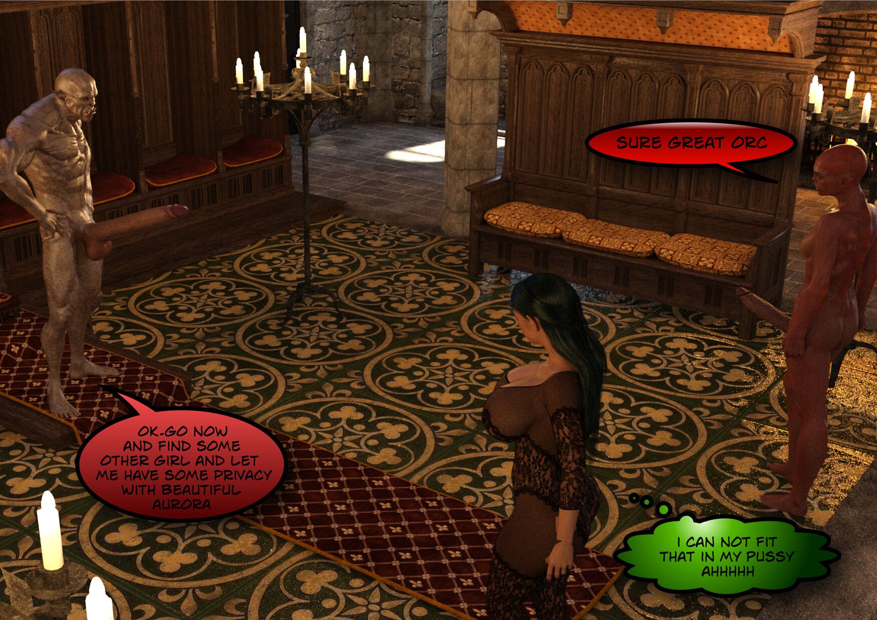 Elf Princess [Elf3D], Elf Princess 4, page 16 of 19