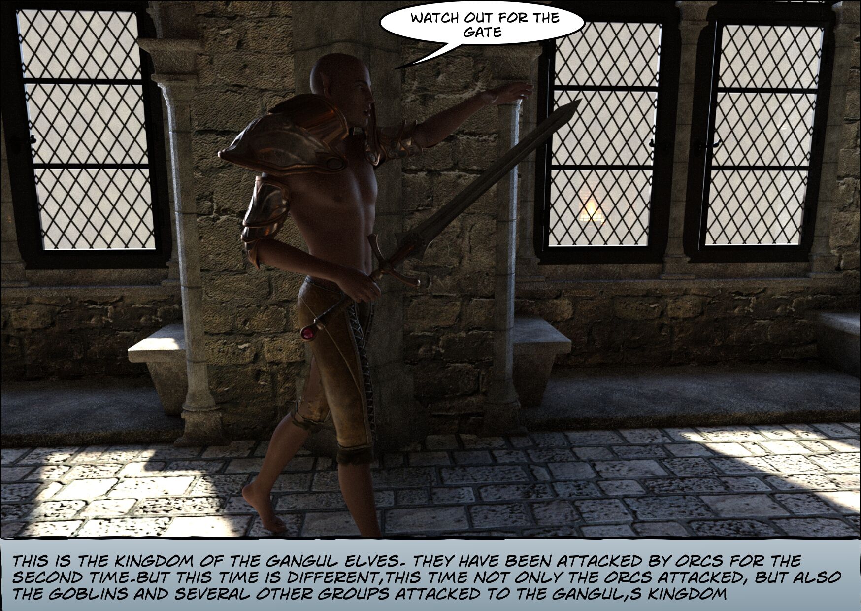 Elf Princess [Elf3D], Elf Princess 1, page 2 of 21