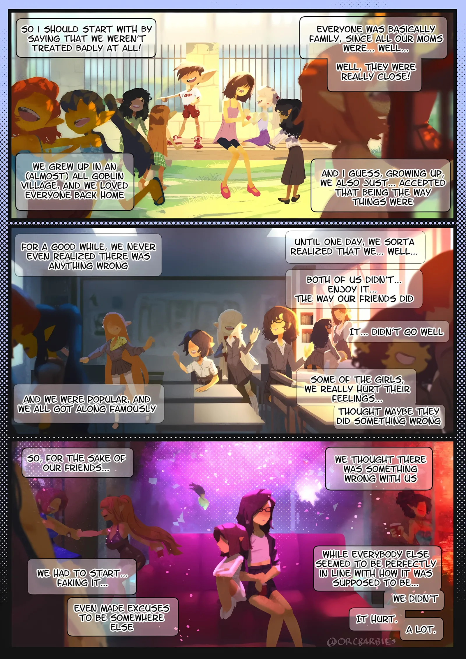 Erika’s First Week [OrcBarbies], 1. Erika's First Week, page 18 of 24