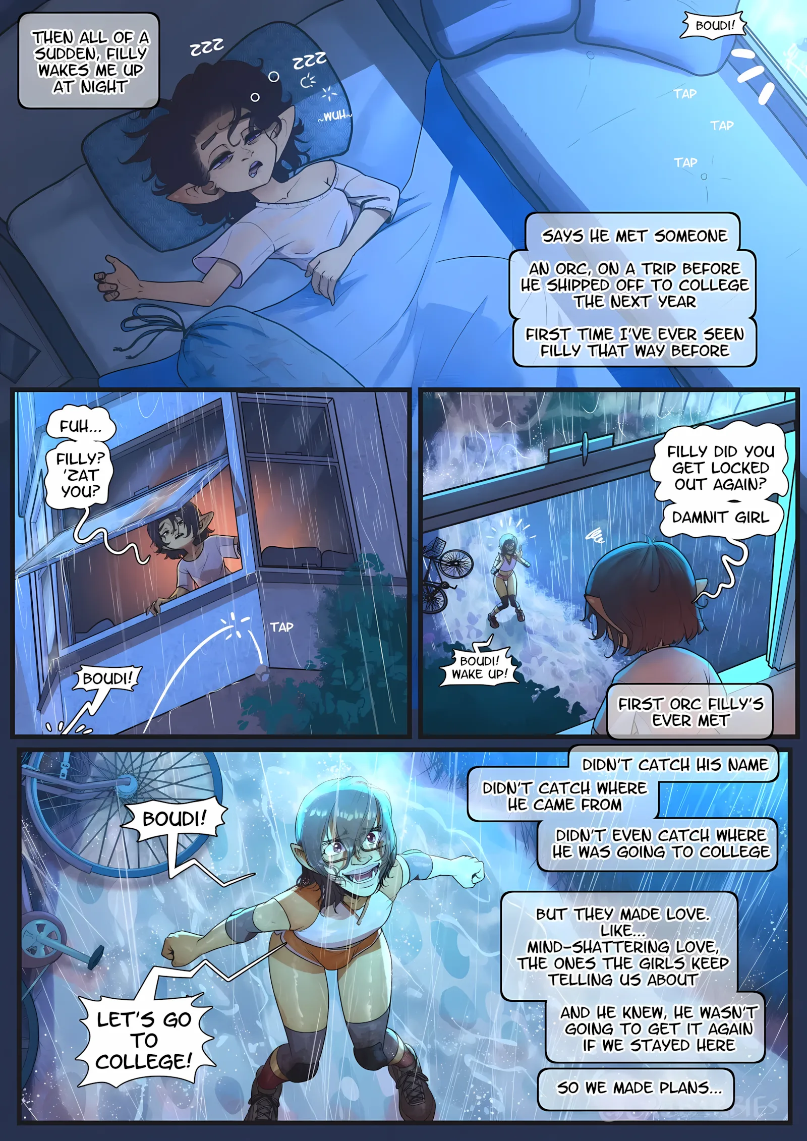 Erika’s First Week [OrcBarbies], 1. Erika's First Week, page 19 of 24