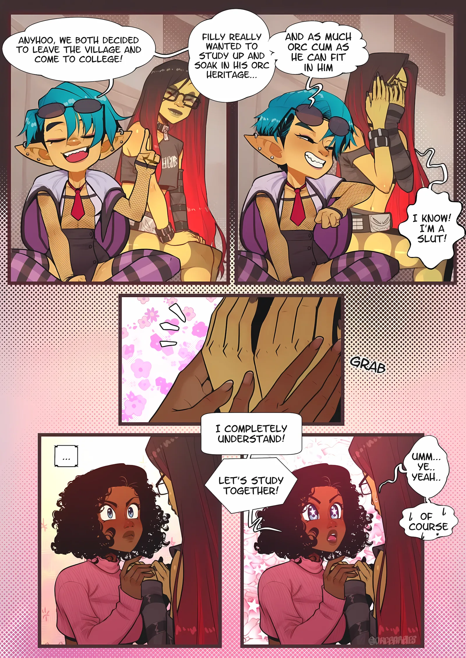 Erika’s First Week [OrcBarbies], 1. Erika's First Week, page 20 of 24