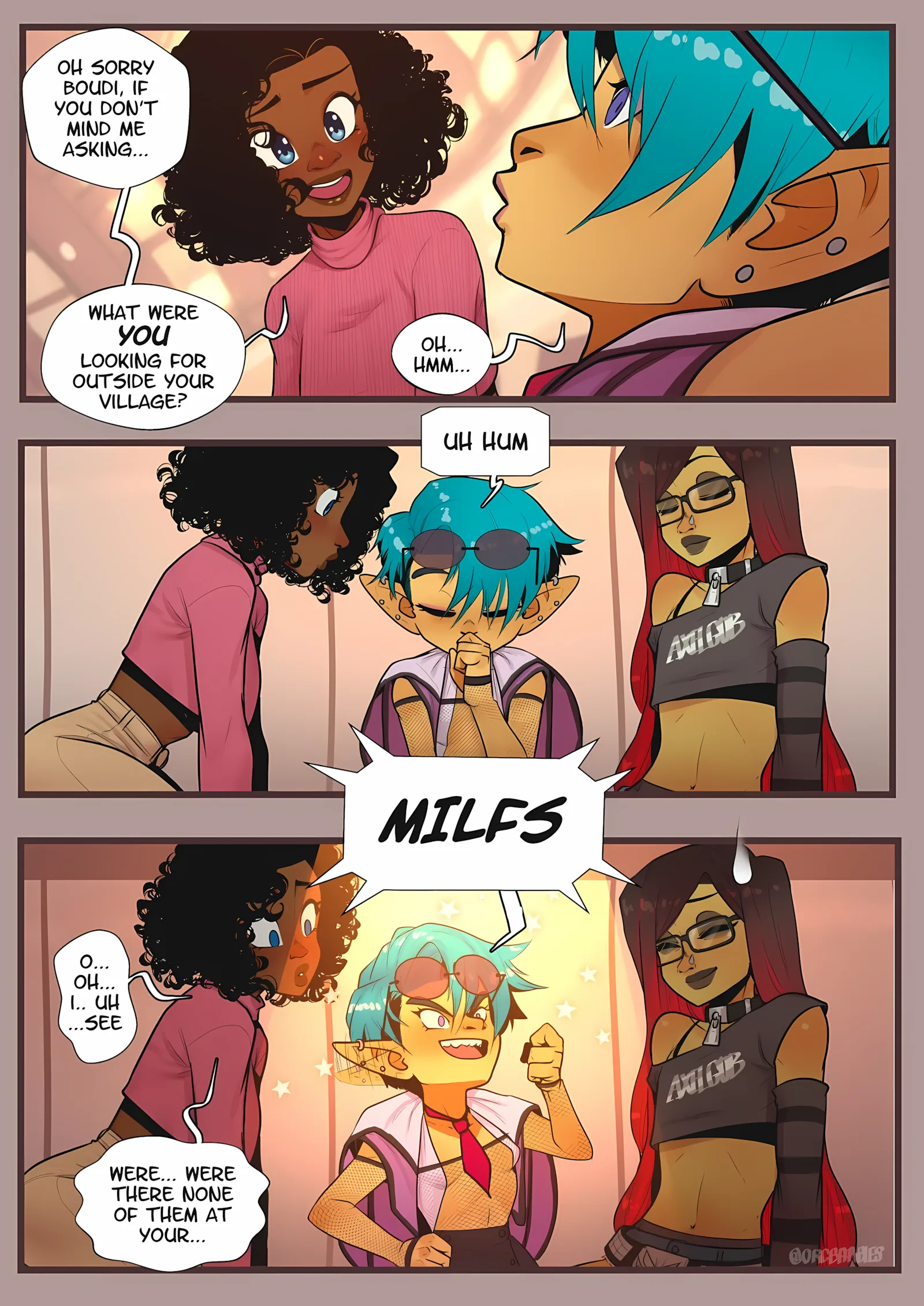 Erika’s First Week [OrcBarbies], 1. Erika's First Week, page 21 of 24
