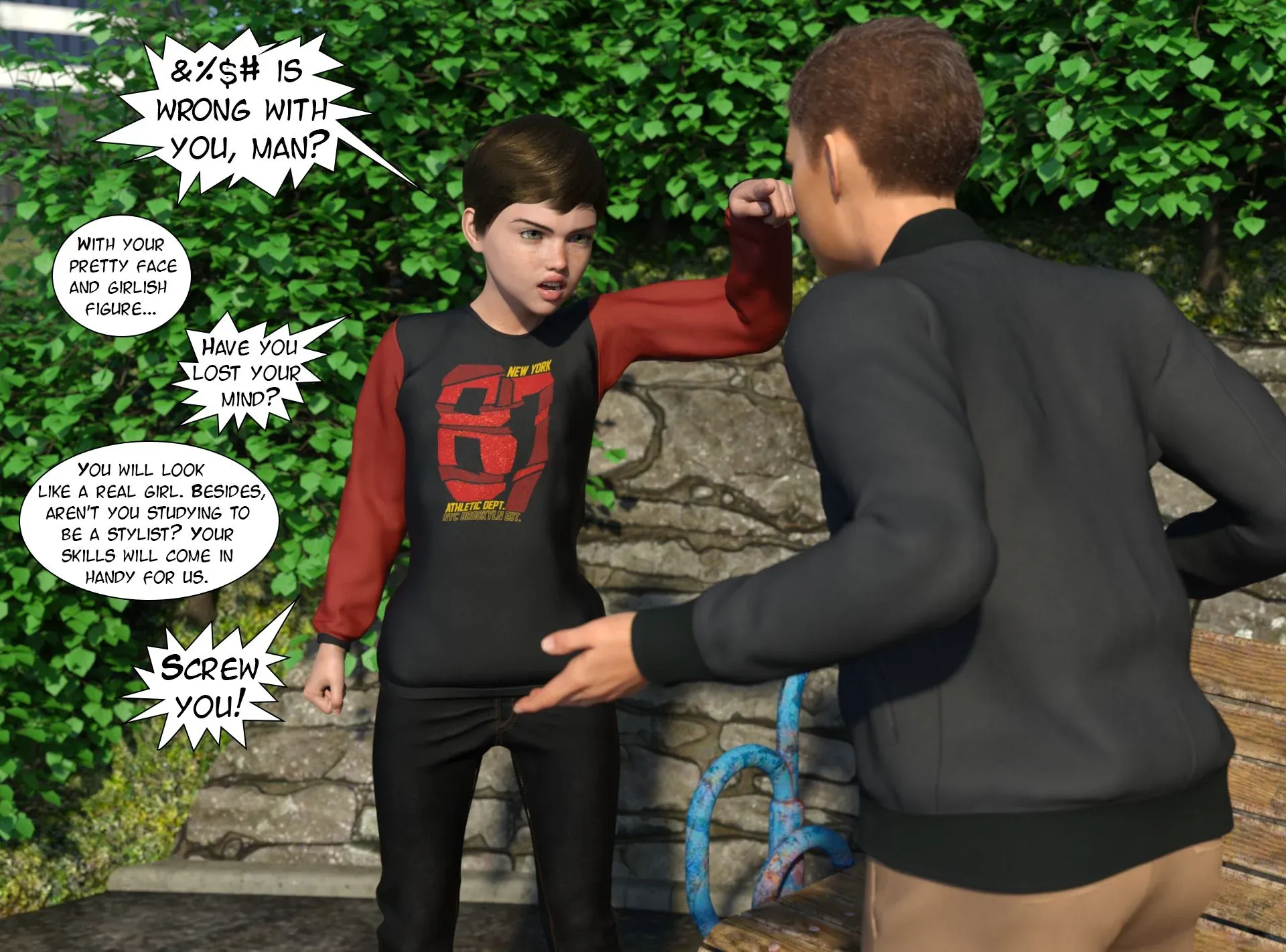 Friends [Kizaru3D], 1.1 . Friends - Chapter 1 - Part 1 [Kizaru3D], page 17 of 377