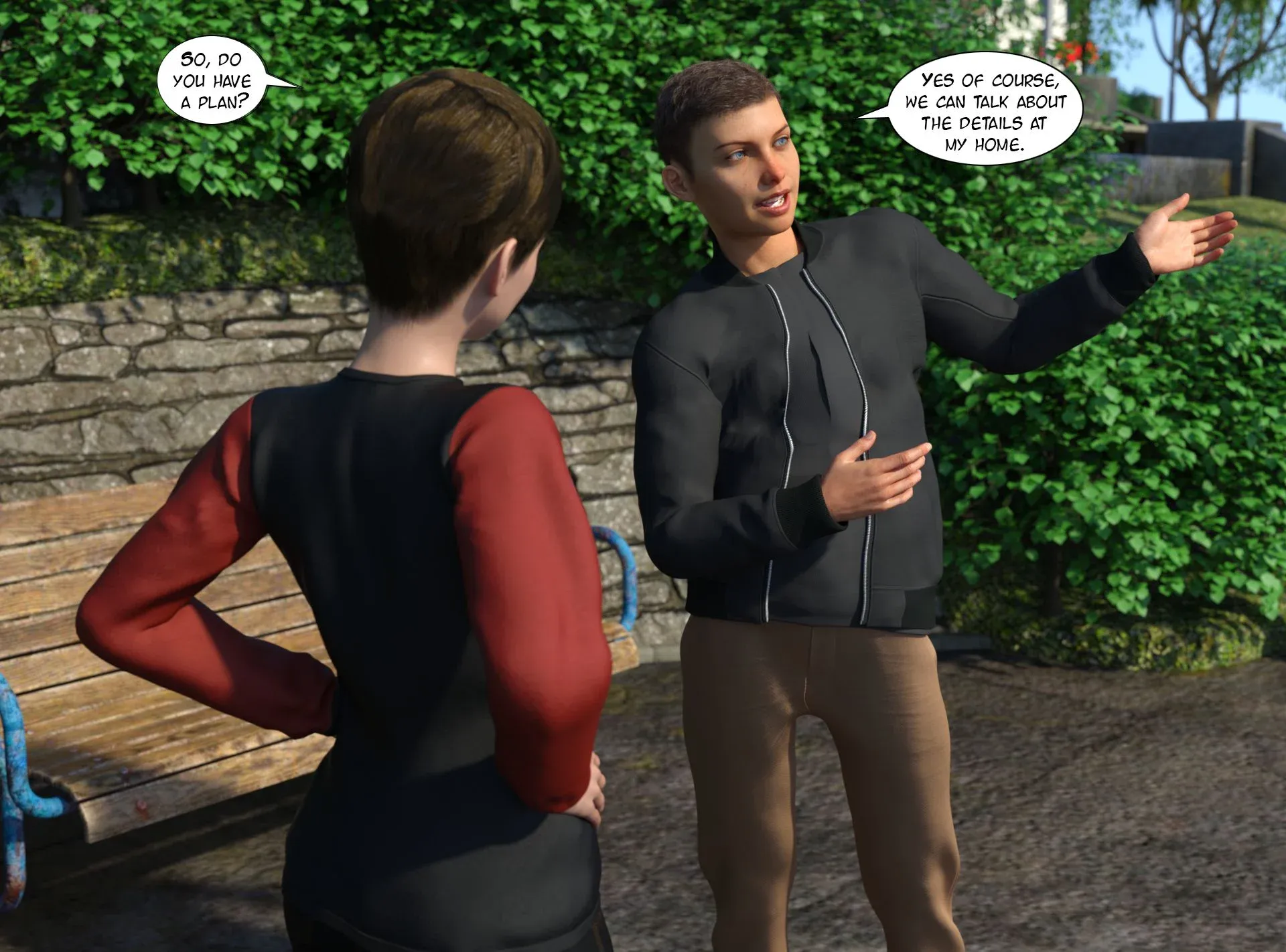 Friends [Kizaru3D], 1.1 . Friends - Chapter 1 - Part 1 [Kizaru3D], page 23 of 377