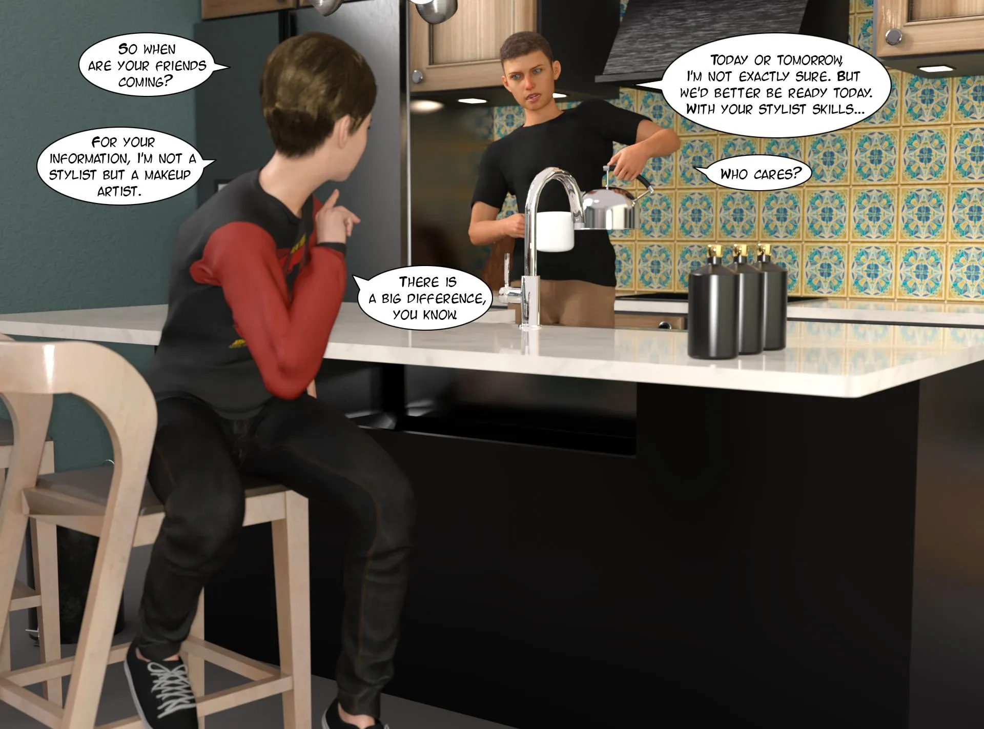 Friends [Kizaru3D], 1.1 . Friends - Chapter 1 - Part 1 [Kizaru3D], page 24 of 377
