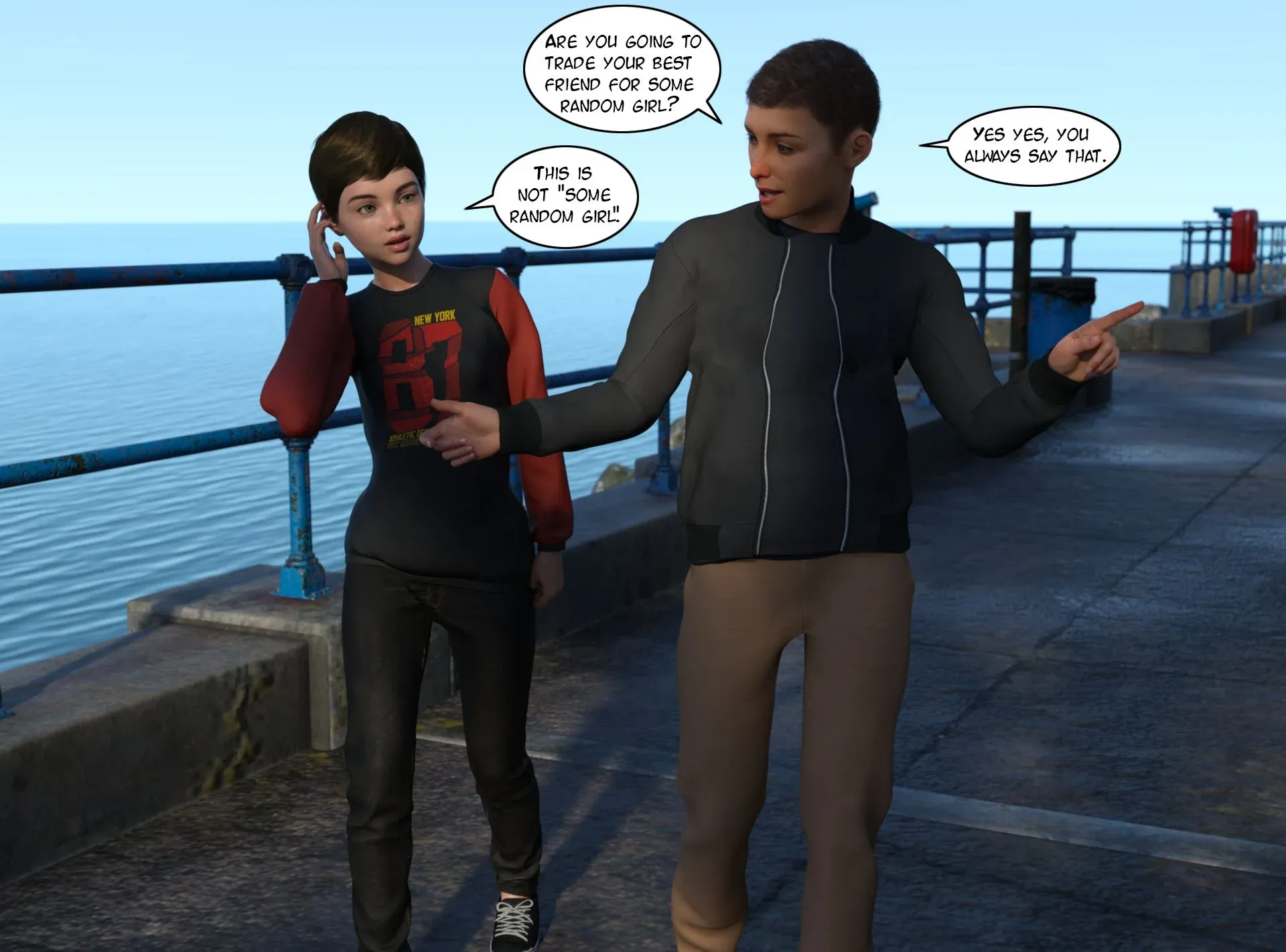 Friends [Kizaru3D], 1.1 . Friends - Chapter 1 - Part 1 [Kizaru3D], page 7 of 377