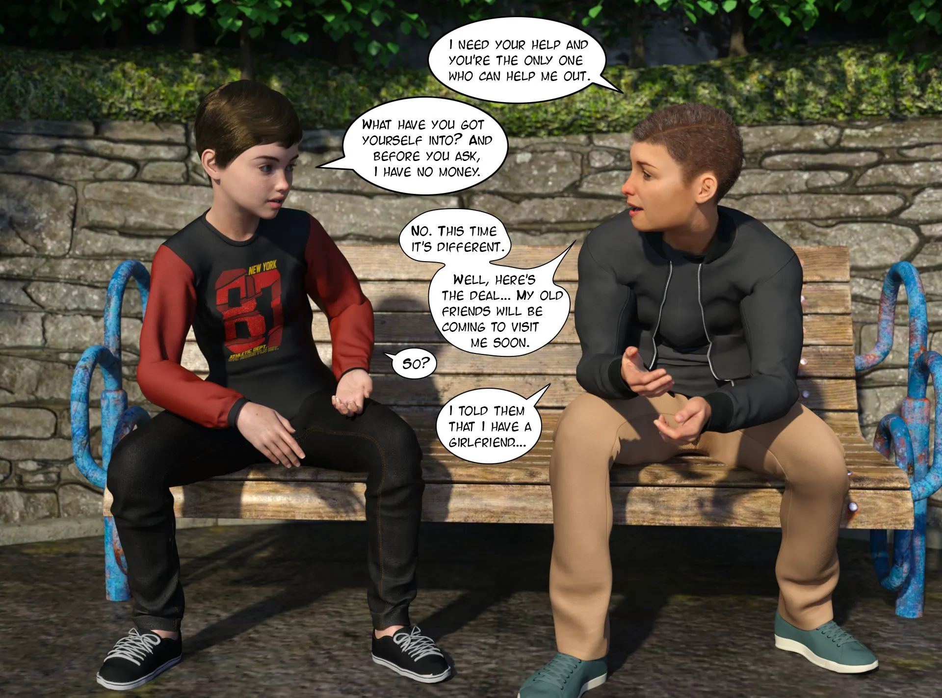 Friends [Kizaru3D], 1.1 . Friends - Chapter 1 - Part 1 [Kizaru3D], page 8 of 377