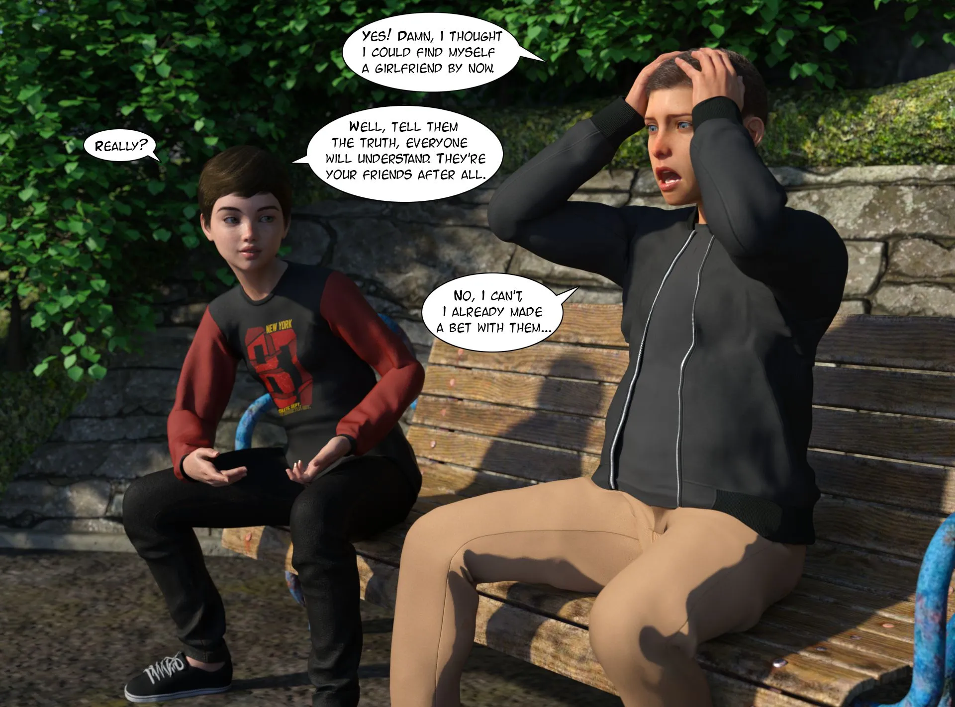 Friends [Kizaru3D], 1.1 . Friends - Chapter 1 - Part 1 [Kizaru3D], page 9 of 377