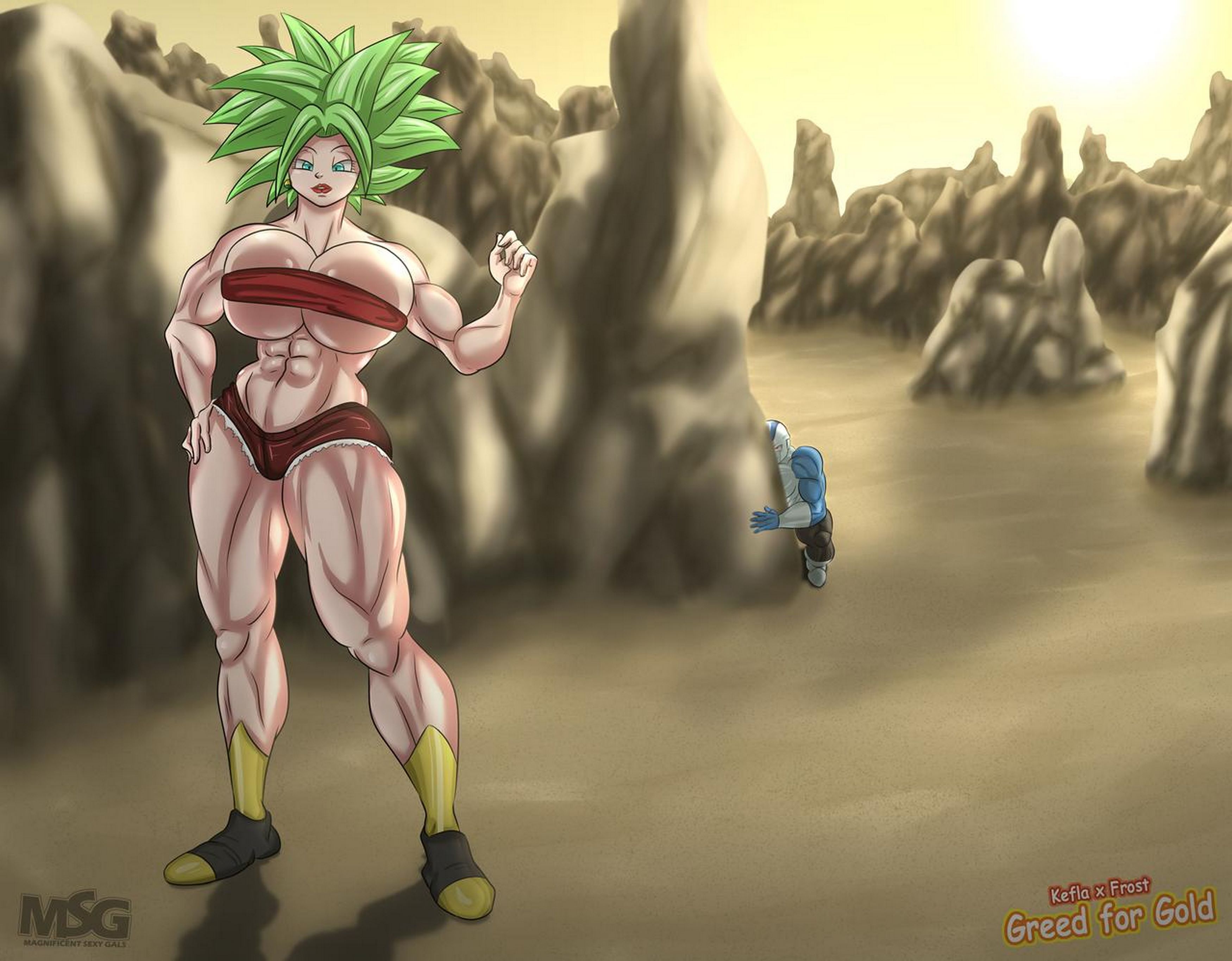 Frost x Kefla: Greed for Gold [Magnificent Sexy Gals], Frost x Kefla: Greed for Gold, page 2 of 15