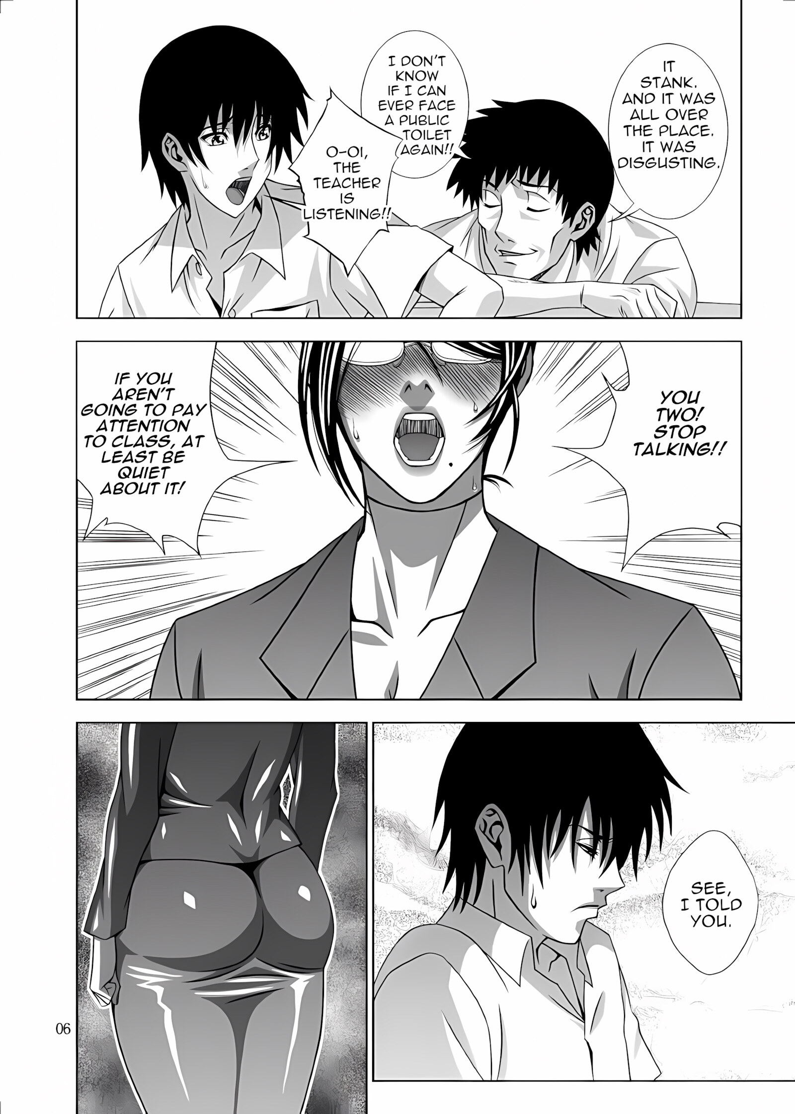 Futanari Milf Toilet Bukkake [Youdou Suzuku], Futanari Milf Toilet Bukkake, page 3 of 23
