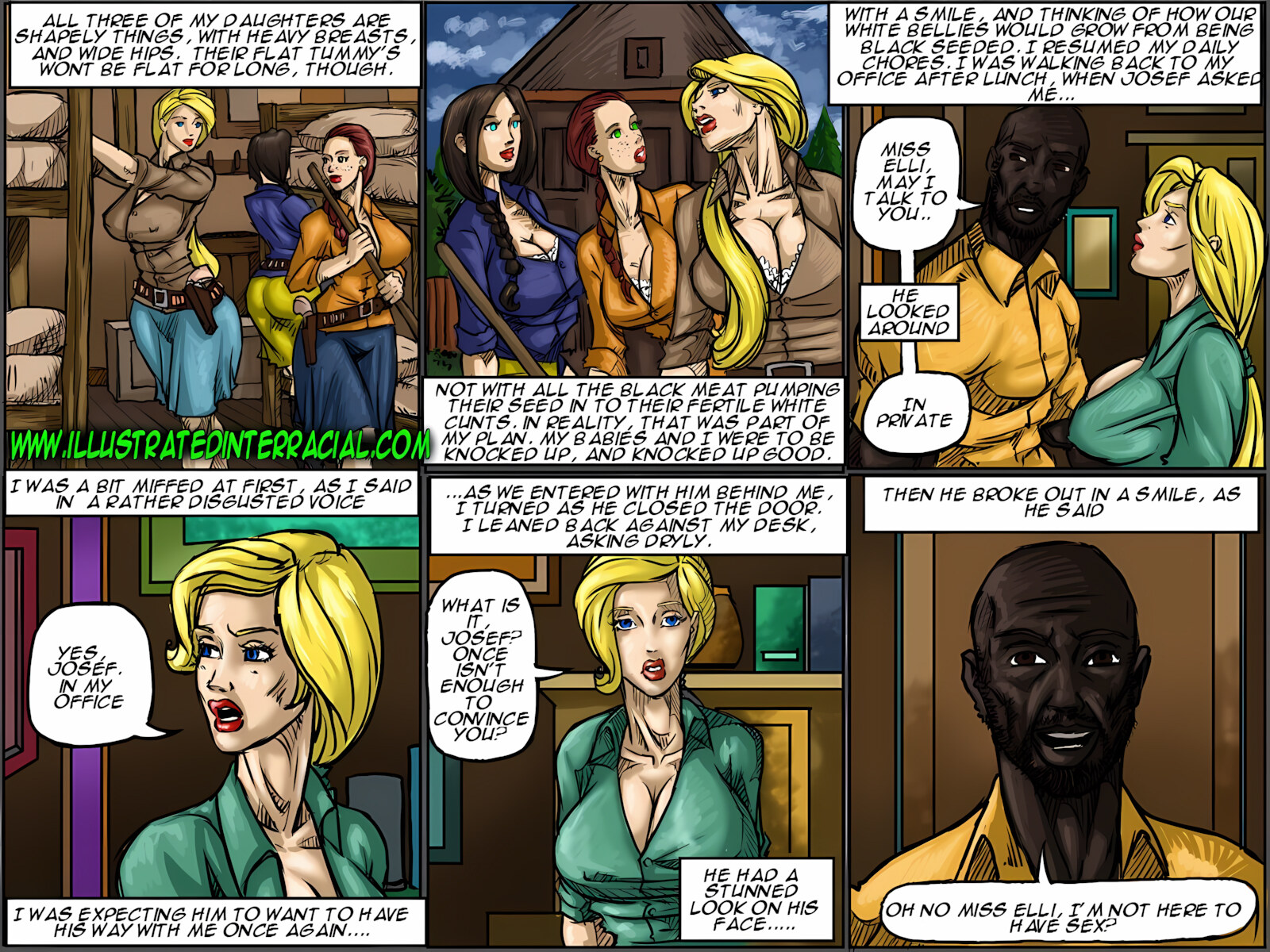Adoption Of My Daughters And I Into The Tribe [IllustratedInterracial], Adoption Of My Daughters And I Into The Tribe, page 11 of 40